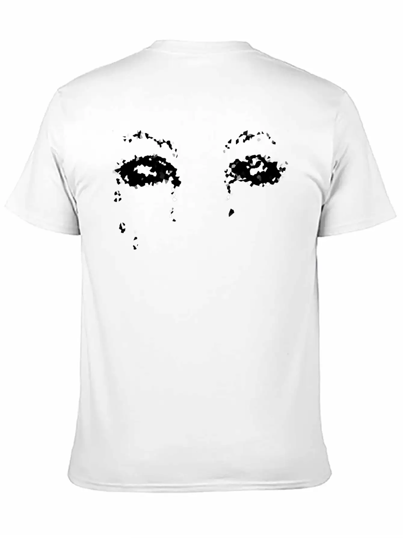 Crazy Eyes Sad Basic Graphic T-Shirt ¨C Daily Comfort In Soft Cotton