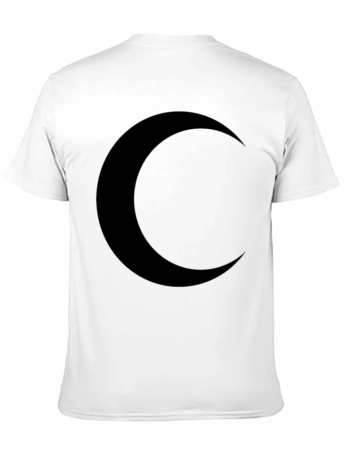 Crescent Moon Basic Graphic T-Shirt ¨C Daily Comfort In Soft Cotton