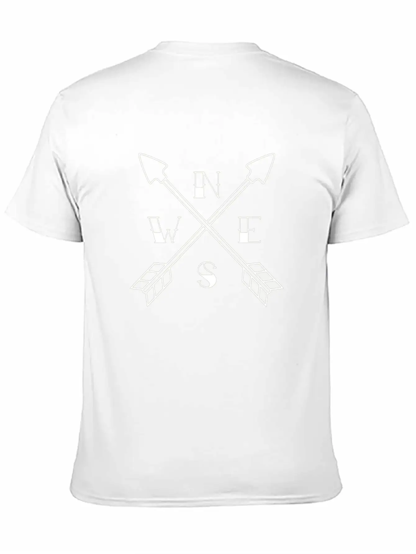 Crossed Arrows Basic Graphic T-Shirt ¨C Daily Comfort In Soft Cotton
