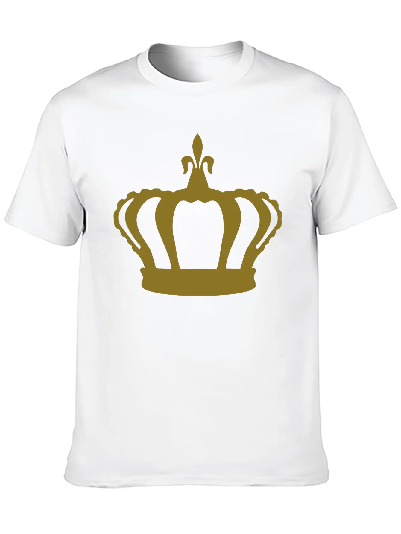 Crown, King, Queen Basic Graphic T-Shirt ¨C Daily Comfort In Soft Cotton
