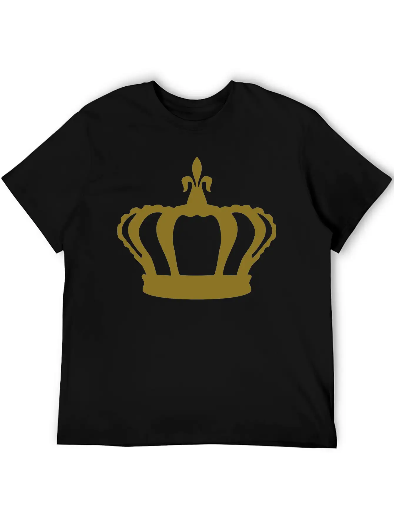Crown, King, Queen Basic Graphic T-Shirt ¨C Daily Comfort In Soft Cotton