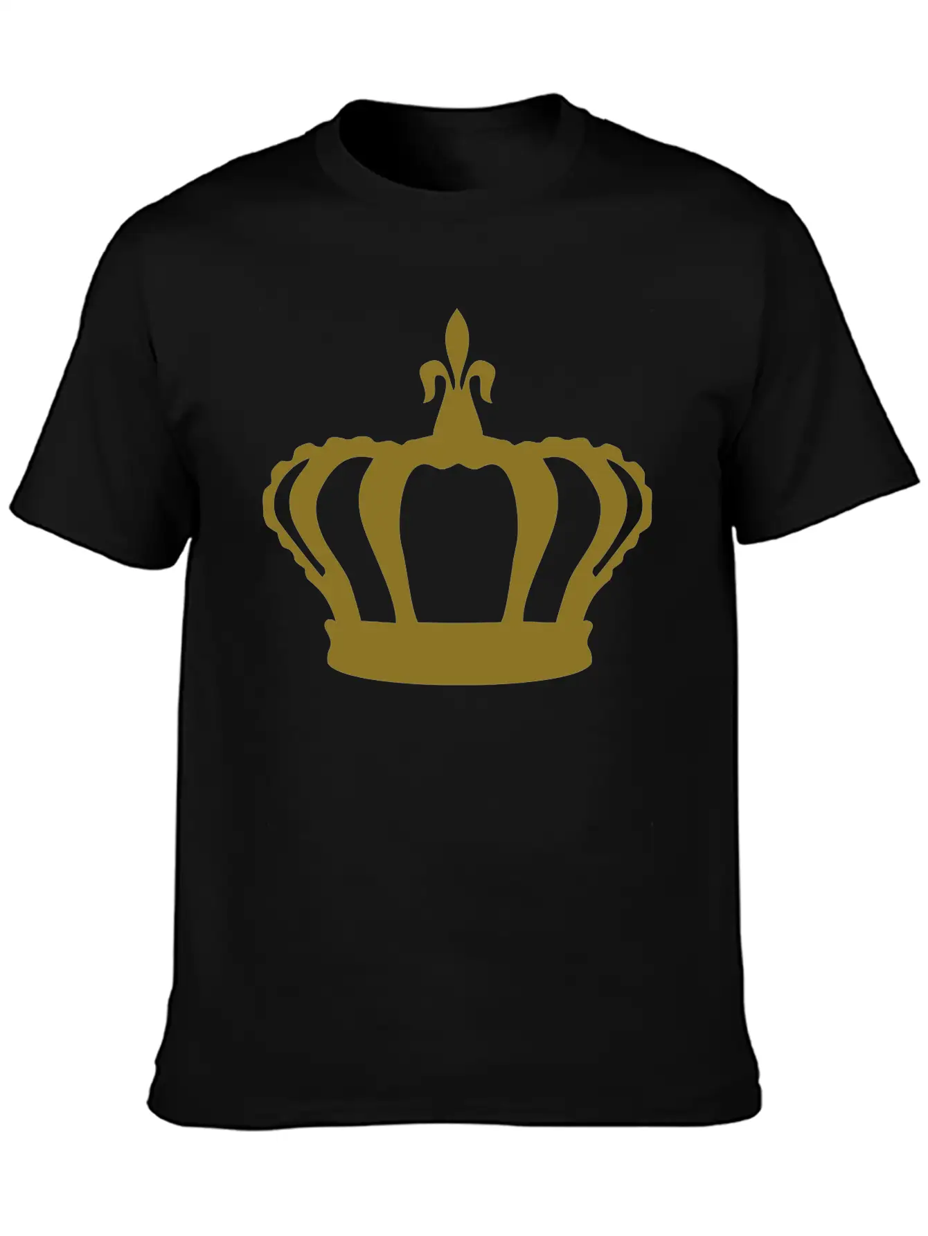 Crown, King, Queen Basic Graphic T-Shirt ¨C Daily Comfort In Soft Cotton