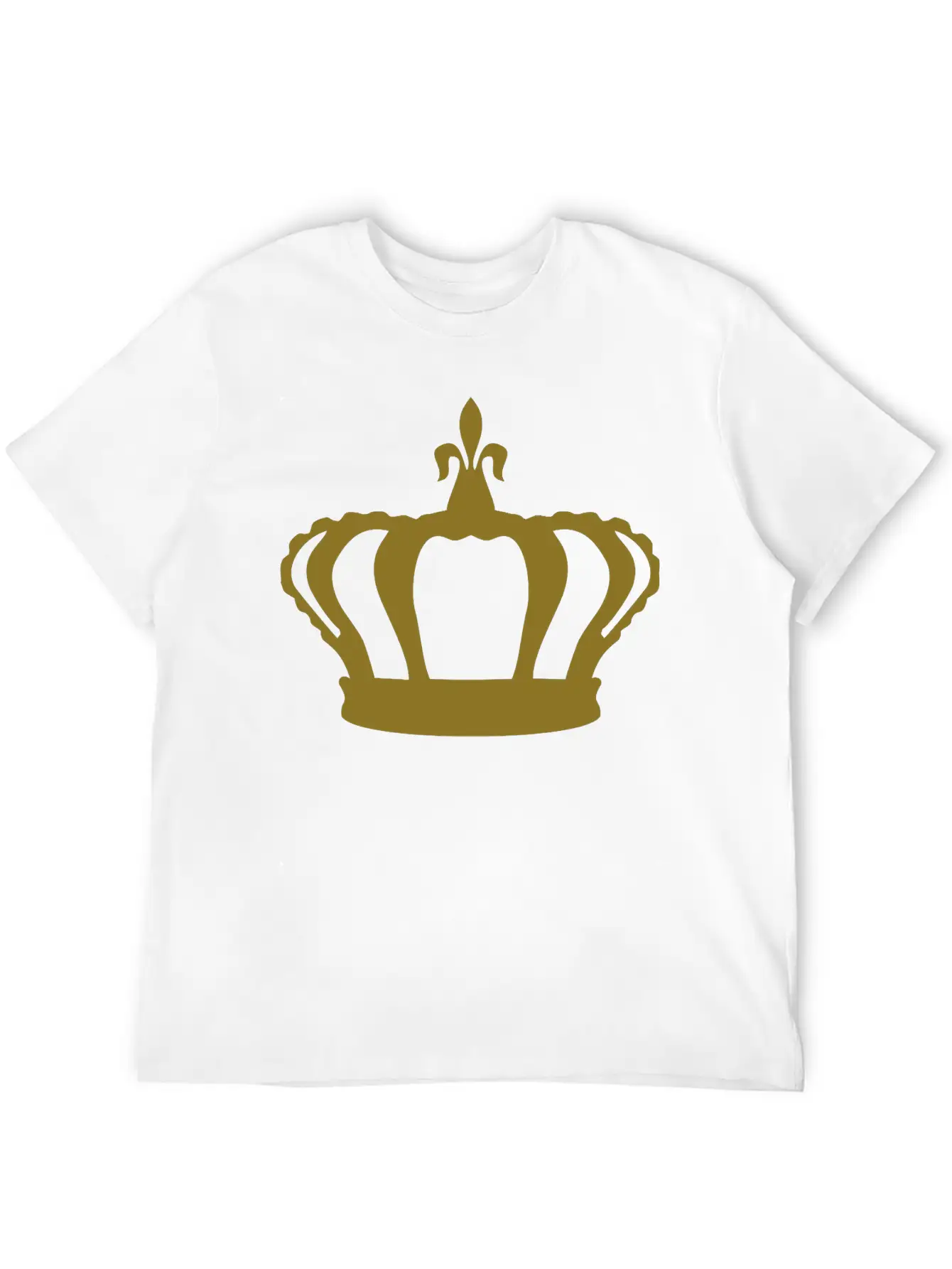 Crown, King, Queen Basic Graphic T-Shirt ¨C Daily Comfort In Soft Cotton