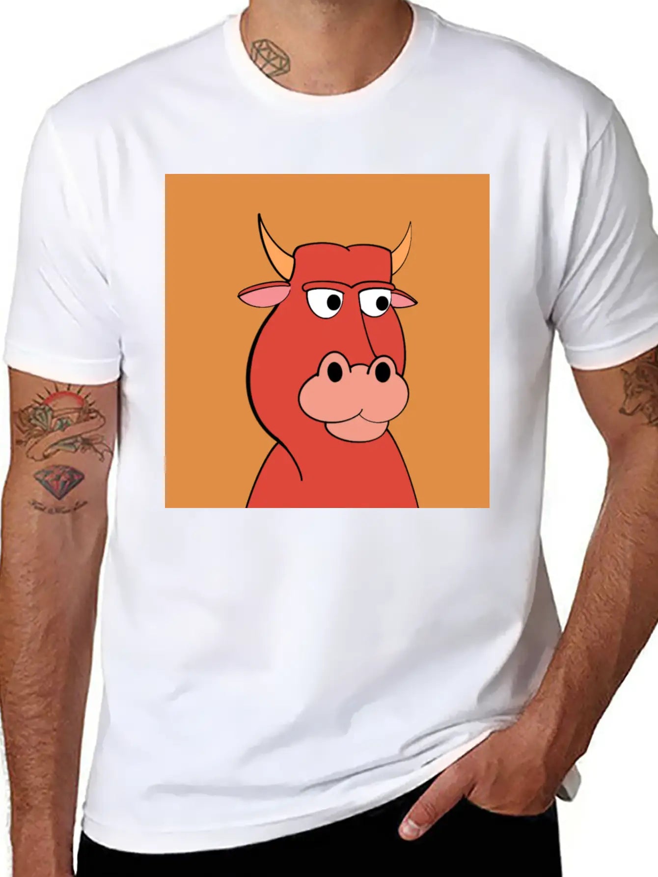 Crypto Bull Soft Cotton Short Sleeve Tee ¨C Unisex Wardrobe Staple