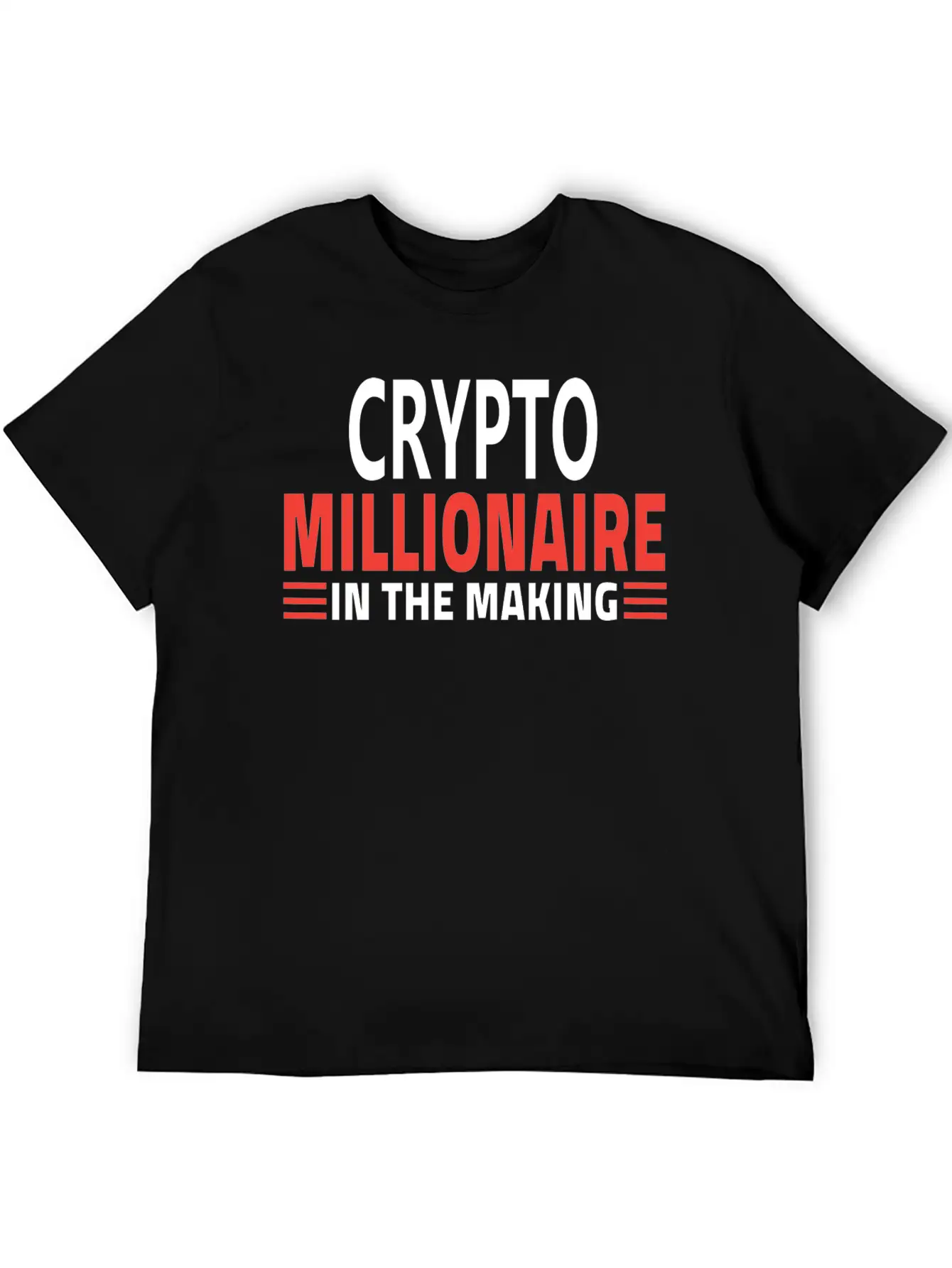 CRYPTO MILLIONNAIRE IN THE MAKING Soft Cotton Short Sleeve Tee ¨C Unisex Wardrobe Staple