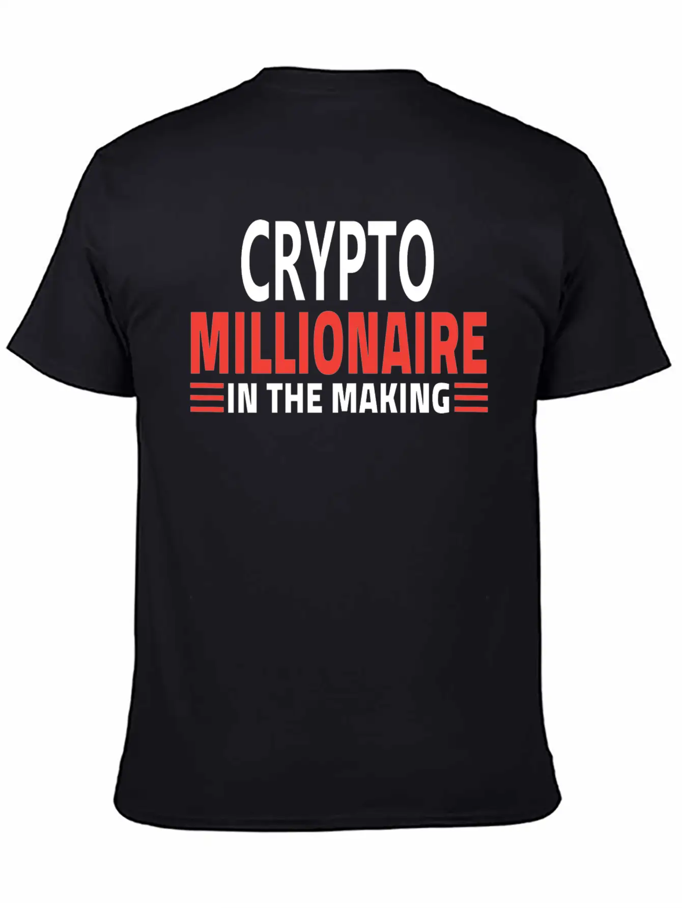 CRYPTO MILLIONNAIRE IN THE MAKING Soft Cotton Short Sleeve Tee ¨C Unisex Wardrobe Staple