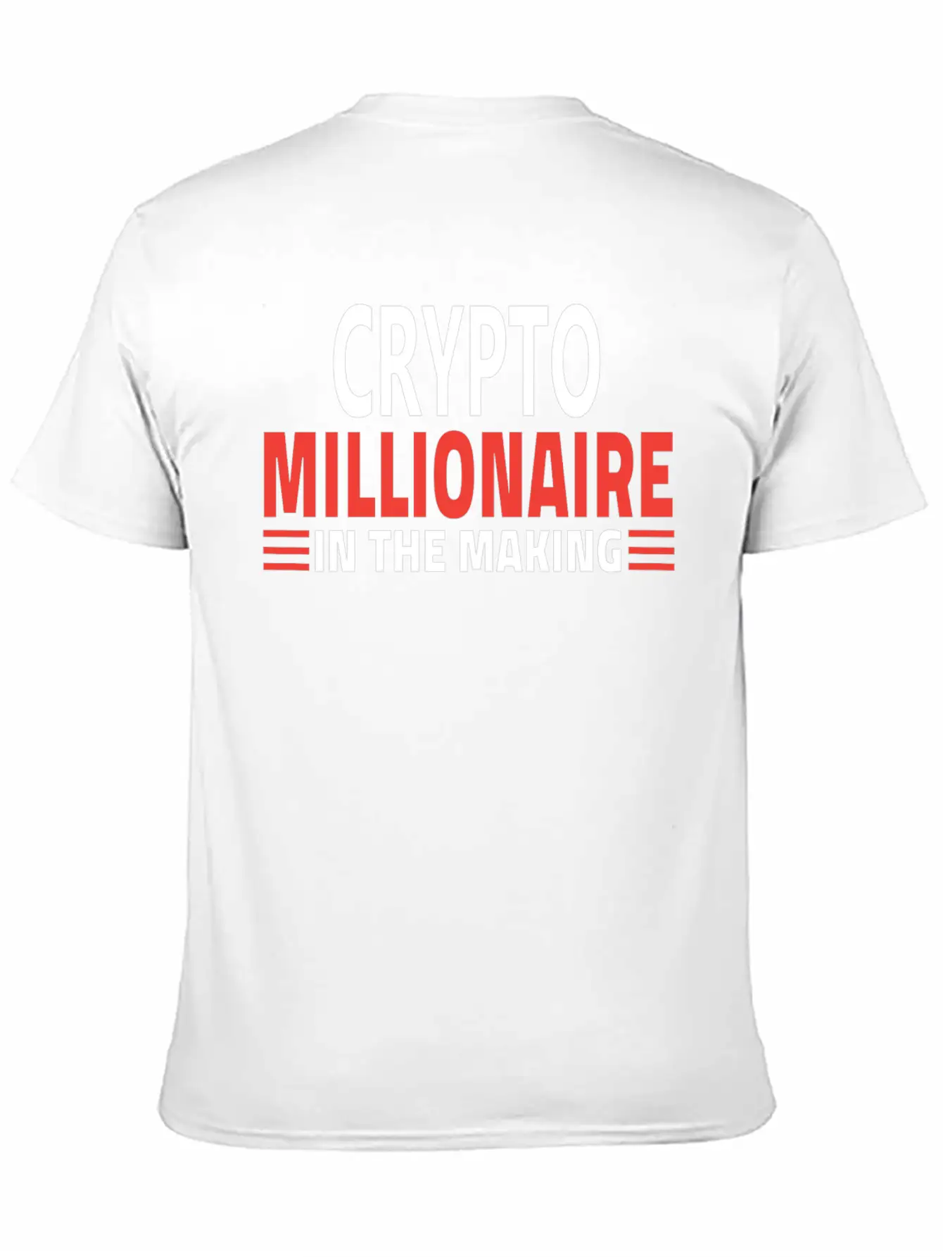 CRYPTO MILLIONNAIRE IN THE MAKING Soft Cotton Short Sleeve Tee ¨C Unisex Wardrobe Staple