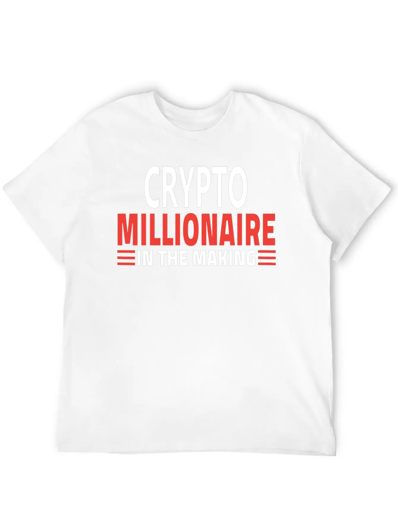 CRYPTO MILLIONNAIRE IN THE MAKING Soft Cotton Short Sleeve Tee ¨C Unisex Wardrobe Staple