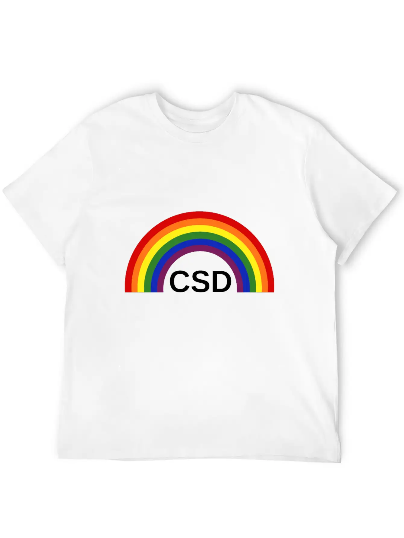 CSD Christopher Street Day Rainbow Soft Cotton Short Sleeve Tee ¨C Unisex Wardrobe Staple