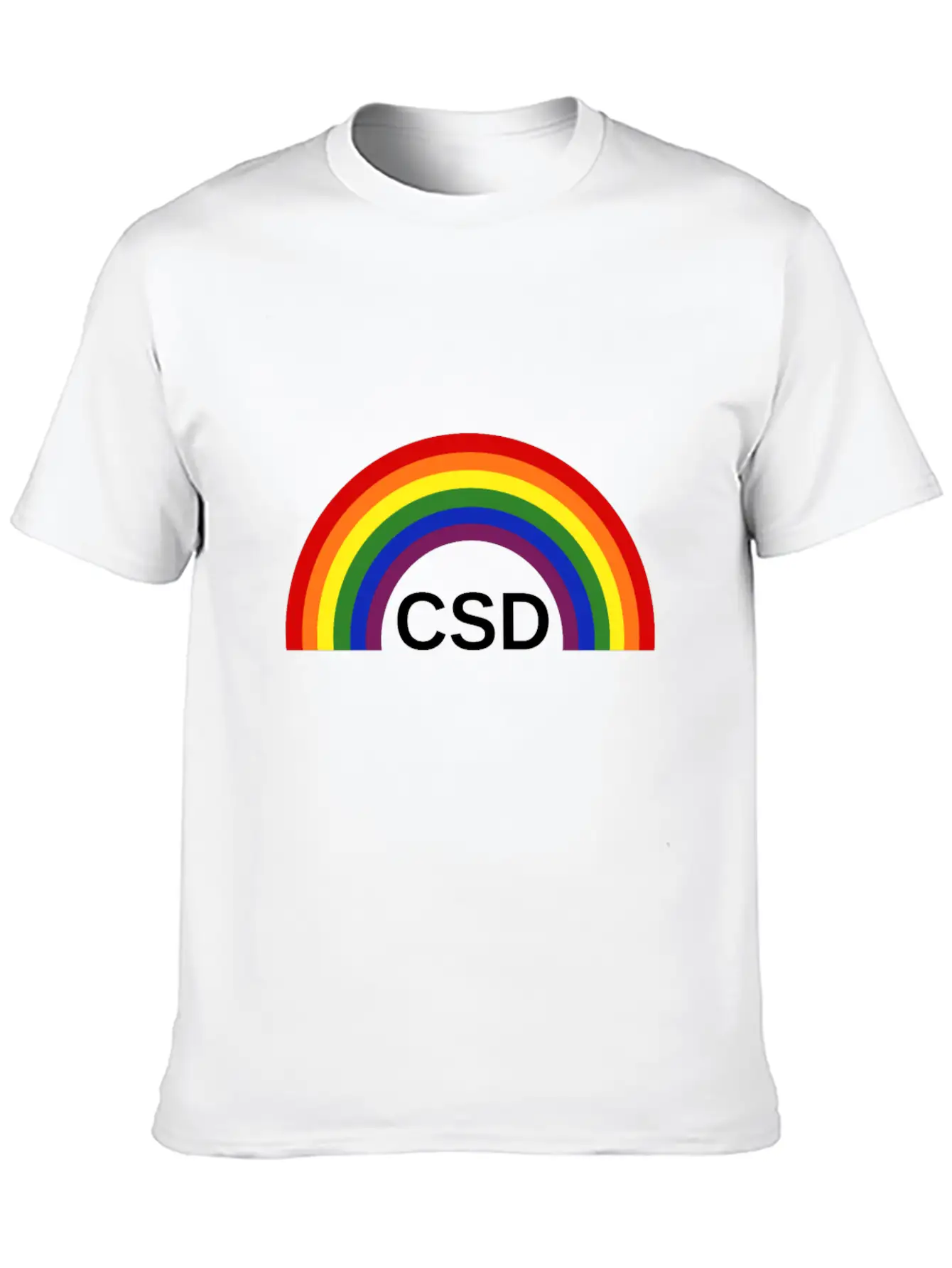 CSD Christopher Street Day Rainbow Soft Cotton Short Sleeve Tee ¨C Unisex Wardrobe Staple