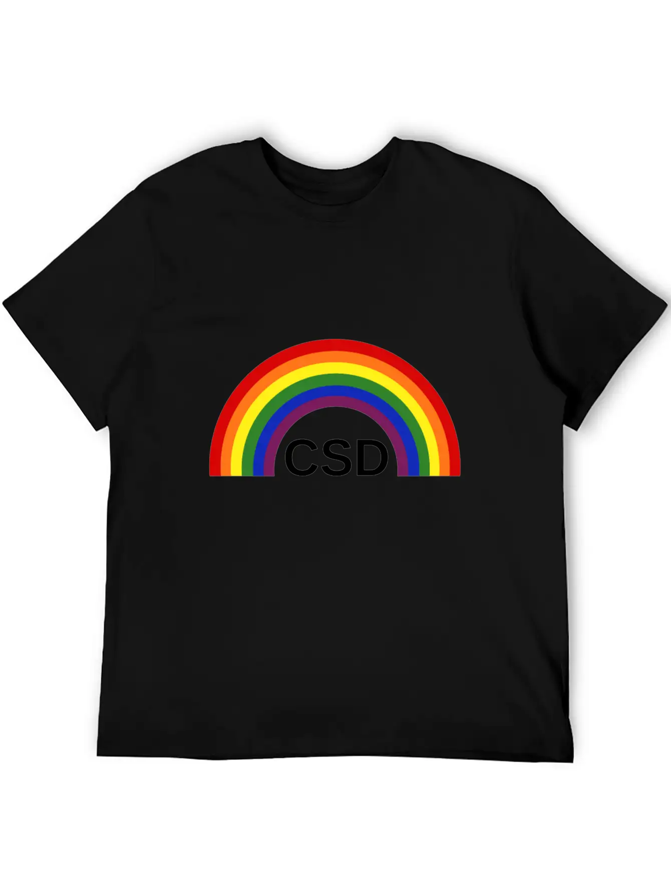 CSD Christopher Street Day Rainbow Soft Cotton Short Sleeve Tee ¨C Unisex Wardrobe Staple