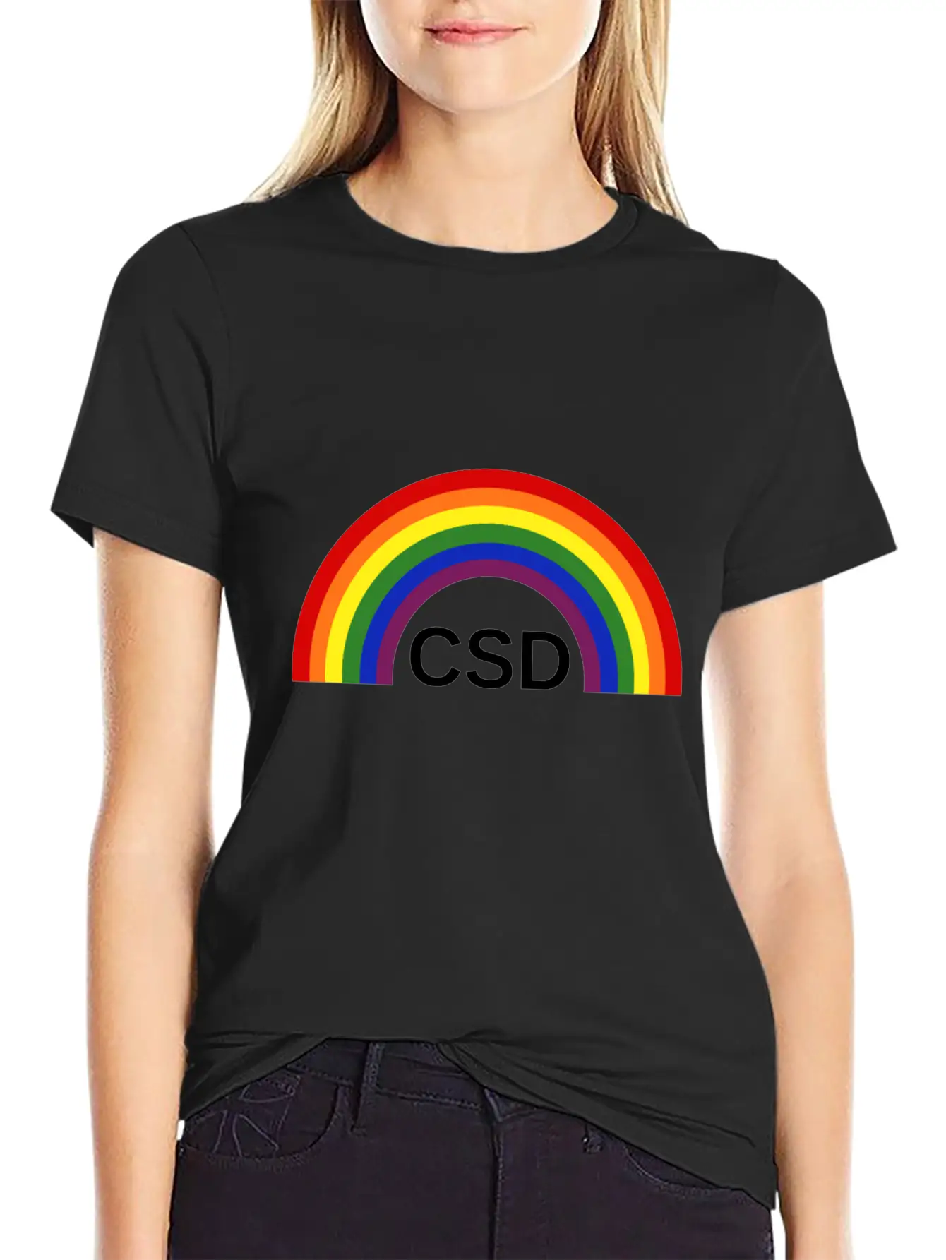 CSD Christopher Street Day Rainbow Soft Cotton Short Sleeve Tee ¨C Unisex Wardrobe Staple