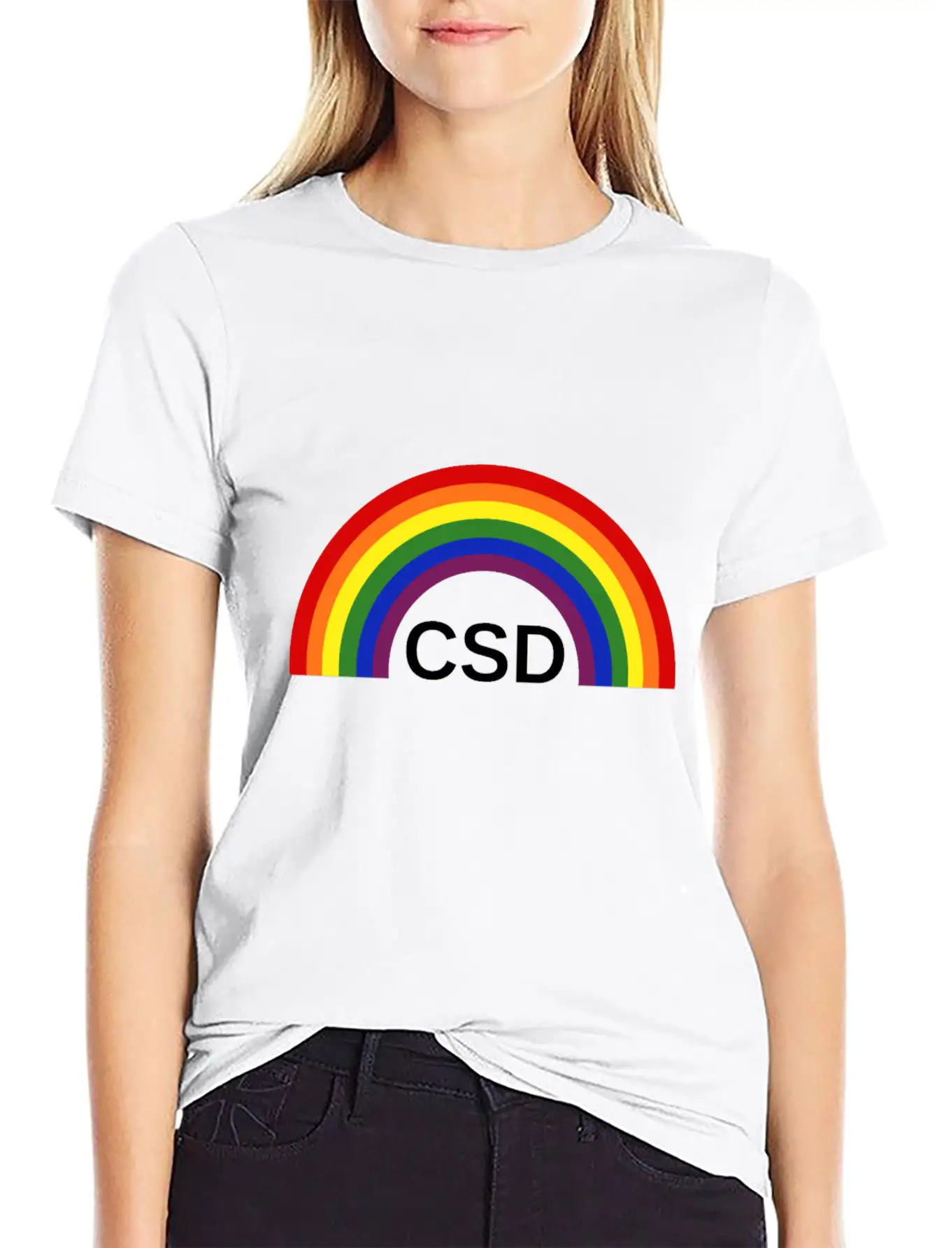 CSD Christopher Street Day Rainbow Soft Cotton Short Sleeve Tee ¨C Unisex Wardrobe Staple