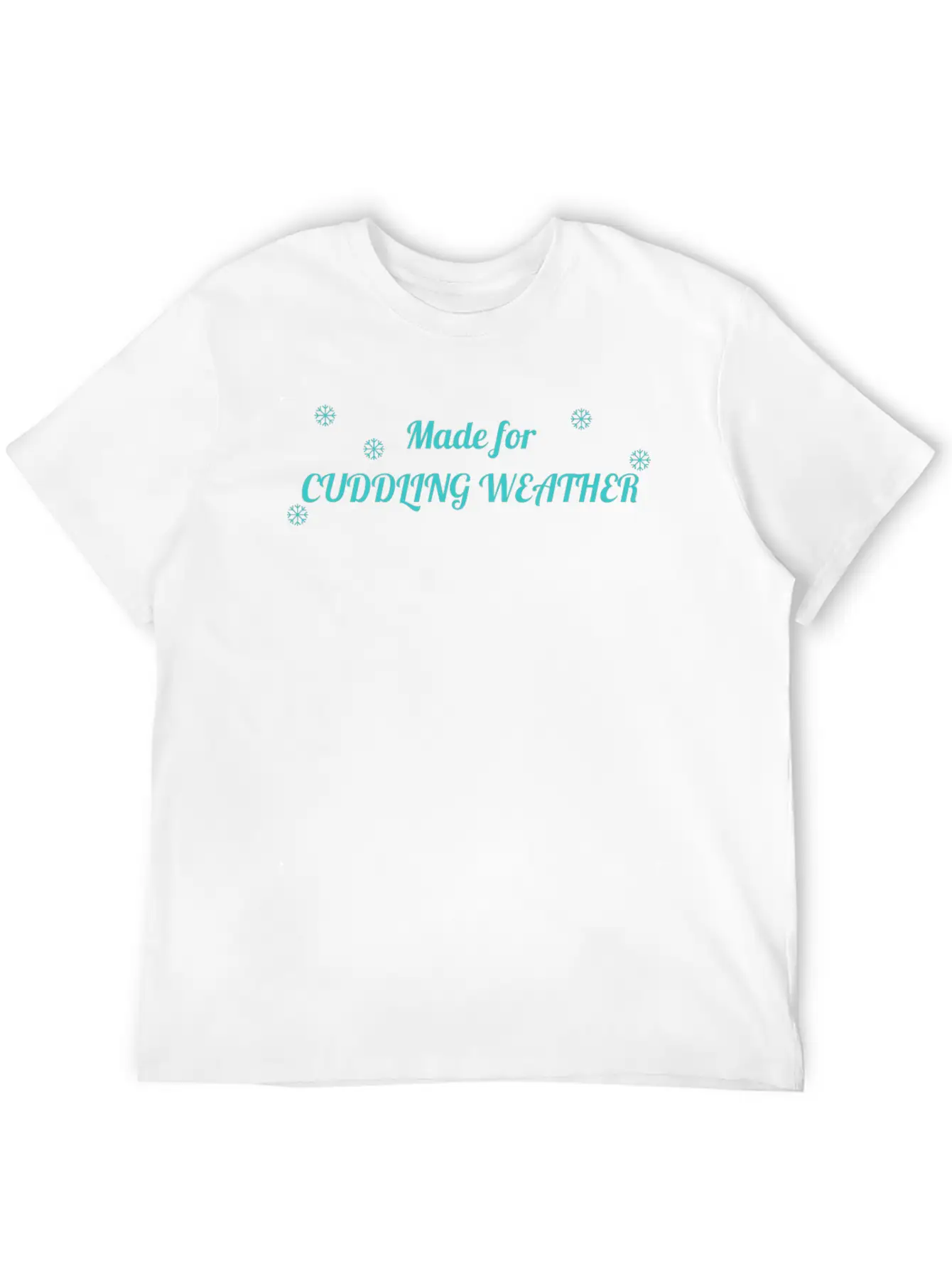 Cuddling Weather Essential Cotton Tee For Daily Outfits ¨C Unisex Style
