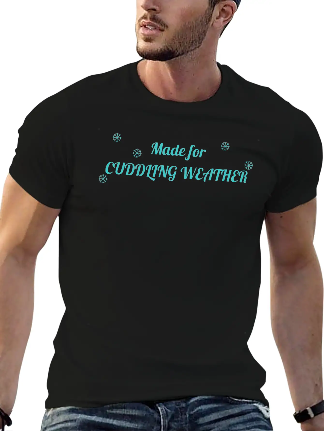 Cuddling Weather Essential Cotton Tee For Daily Outfits ¨C Unisex Style