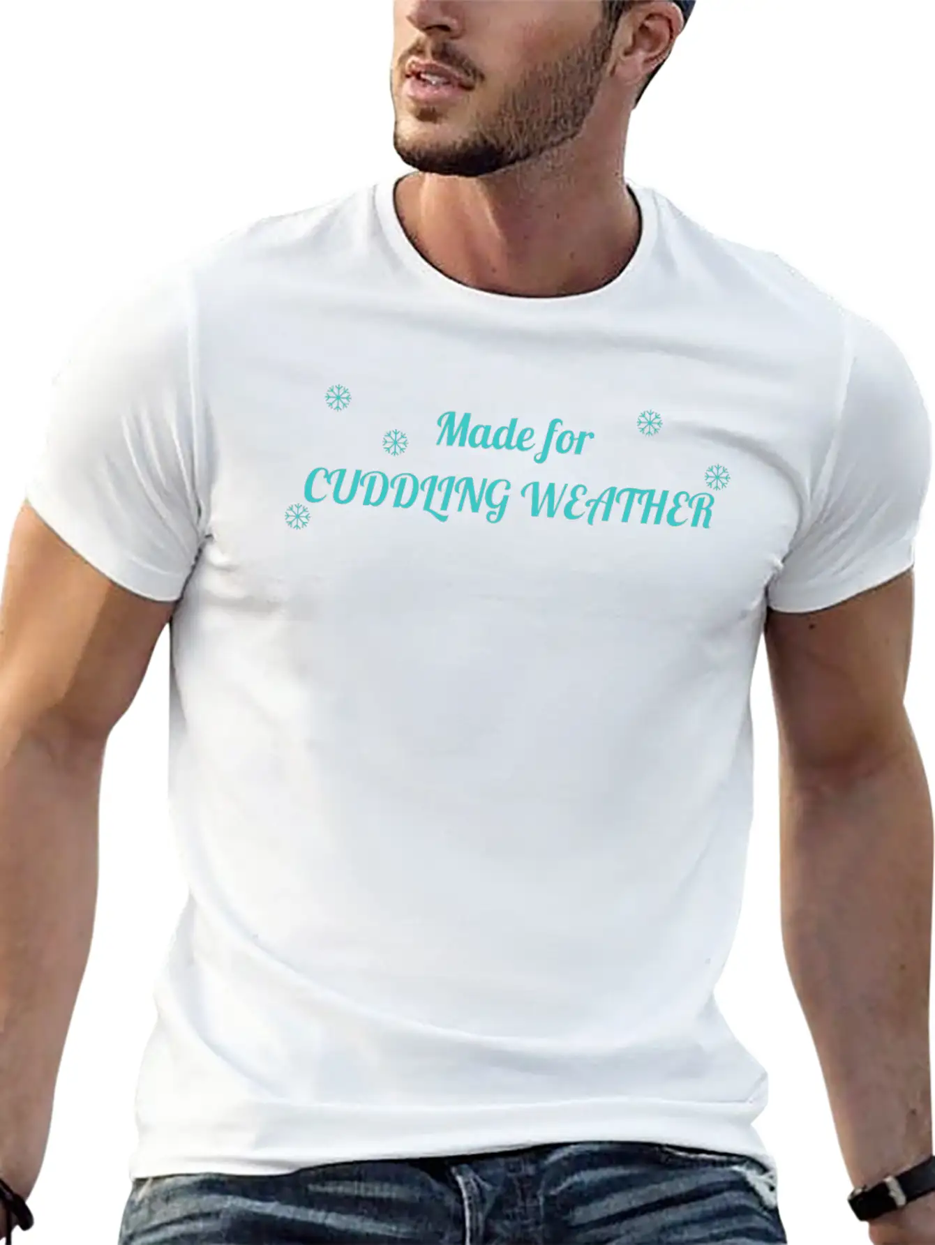 Cuddling Weather Essential Cotton Tee For Daily Outfits ¨C Unisex Style