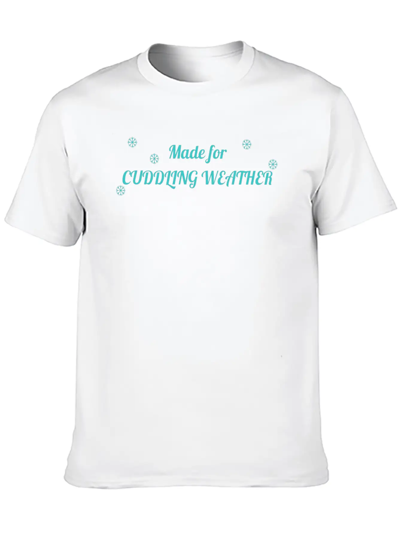 Cuddling Weather Essential Cotton Tee For Daily Outfits ¨C Unisex Style