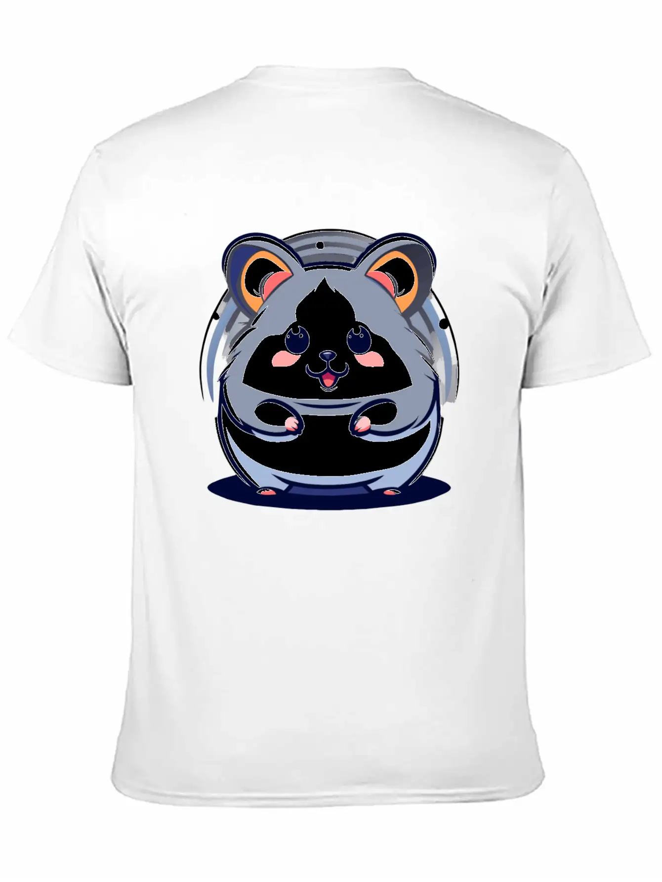 Cute Hamster Soft Cotton Short Sleeve Tee ¨C Unisex Wardrobe Staple