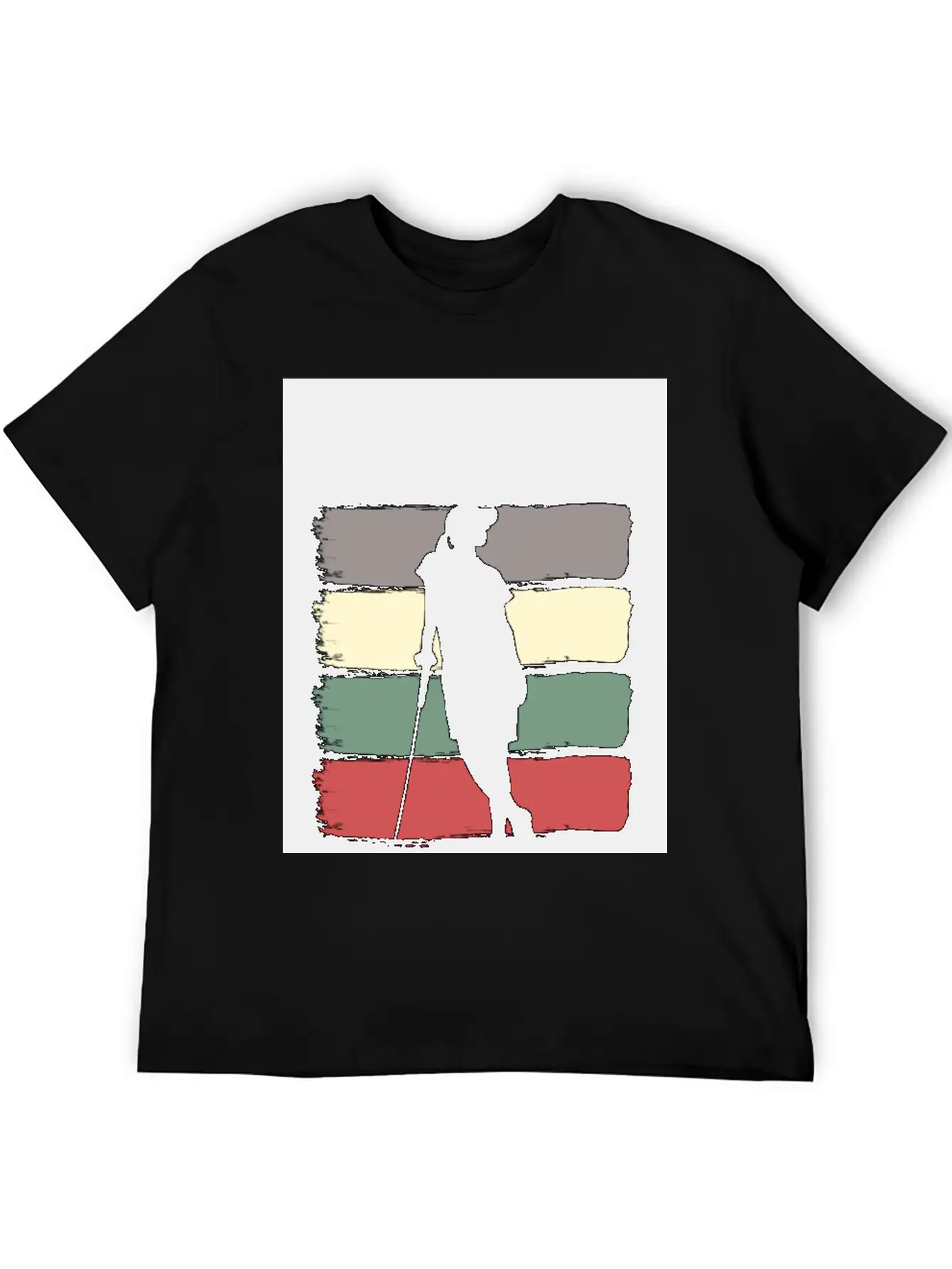 Cute Retro Golf Girl Golfer Woman Golfing Gift Basic Graphic T-Shirt ¨C Daily Comfort In Soft Cotton