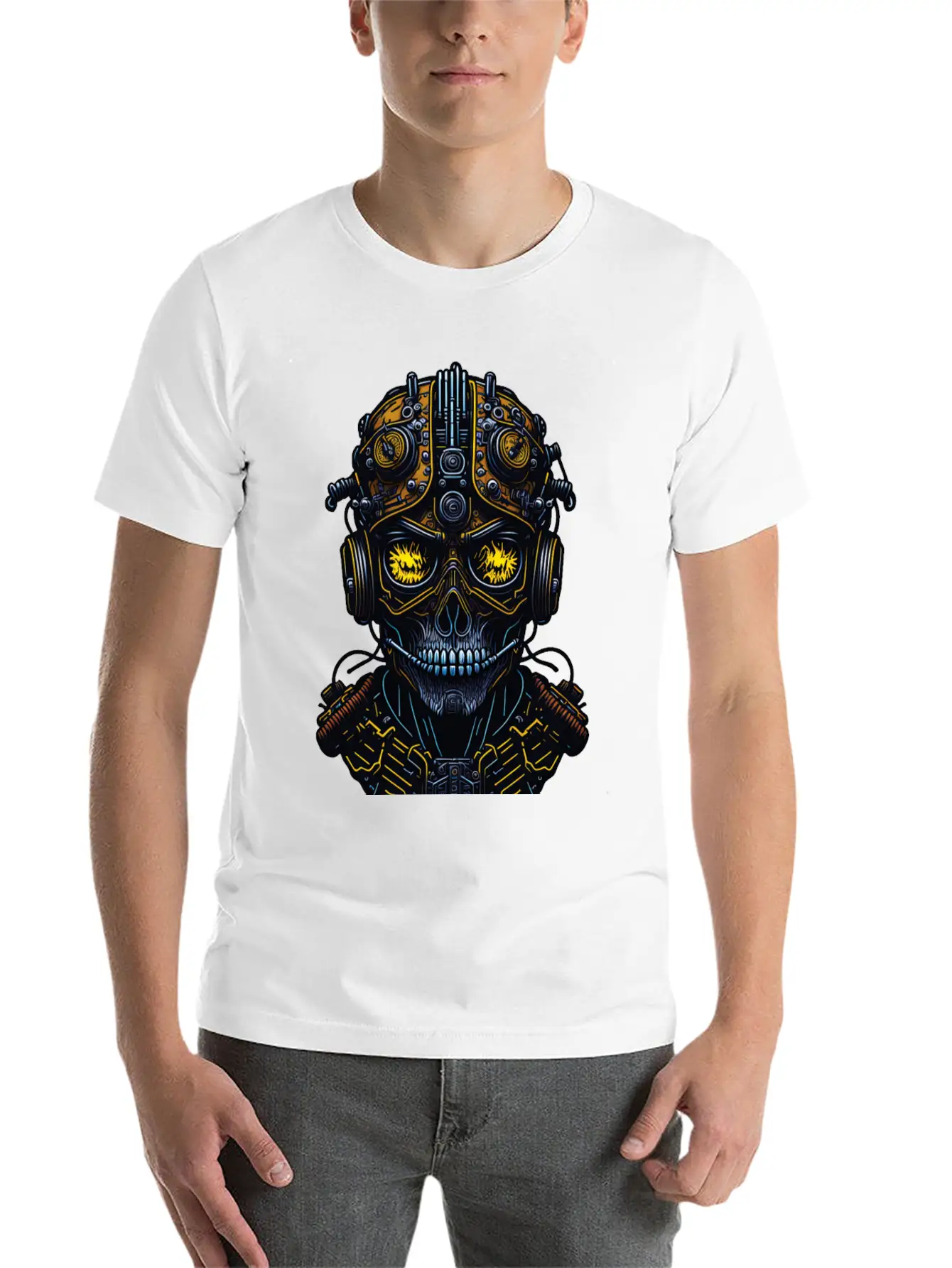 Cyborg 23 Basic Graphic T-Shirt ¨C Daily Comfort In Soft Cotton