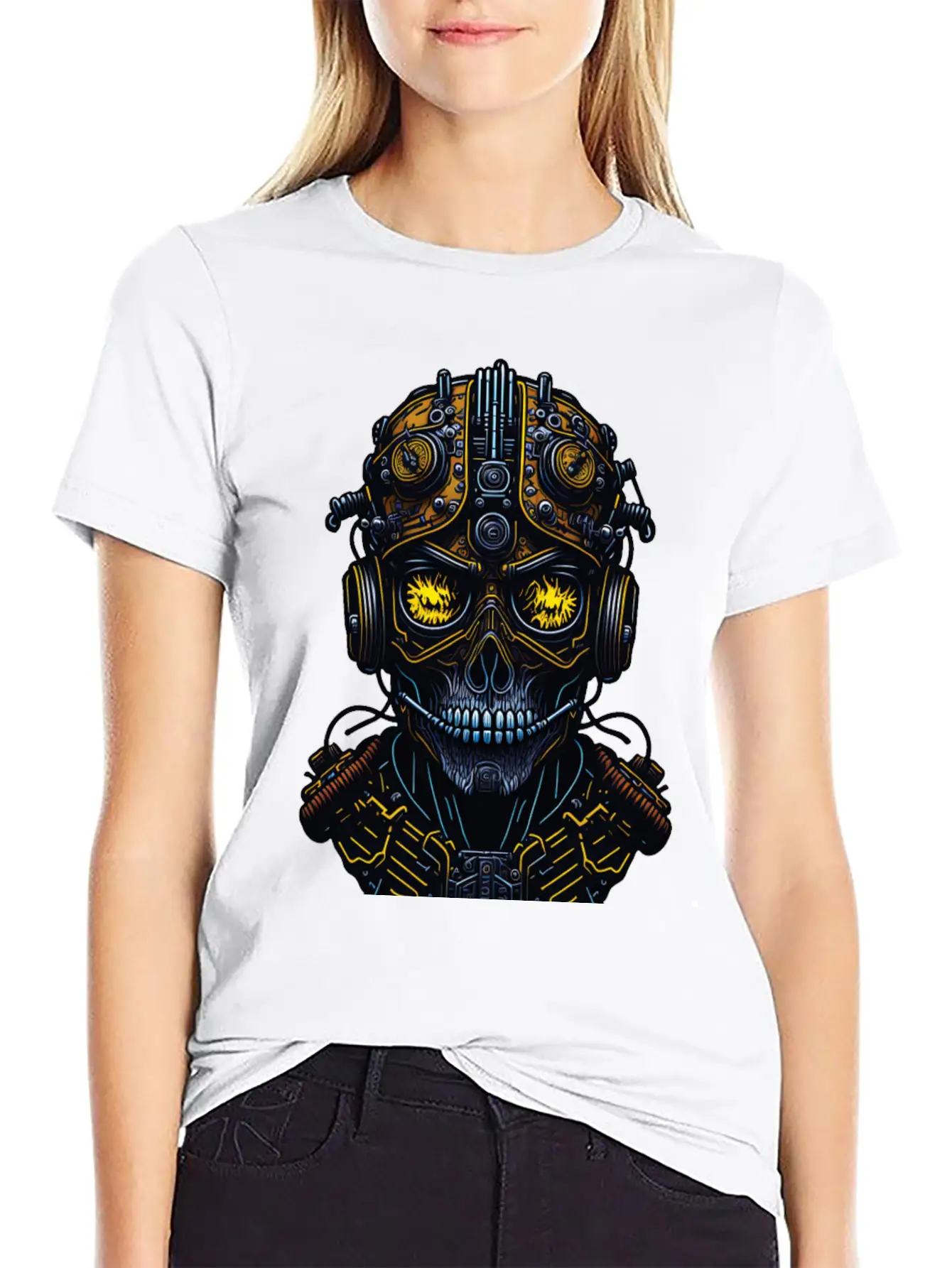 Cyborg 23 Basic Graphic T-Shirt ¨C Daily Comfort In Soft Cotton