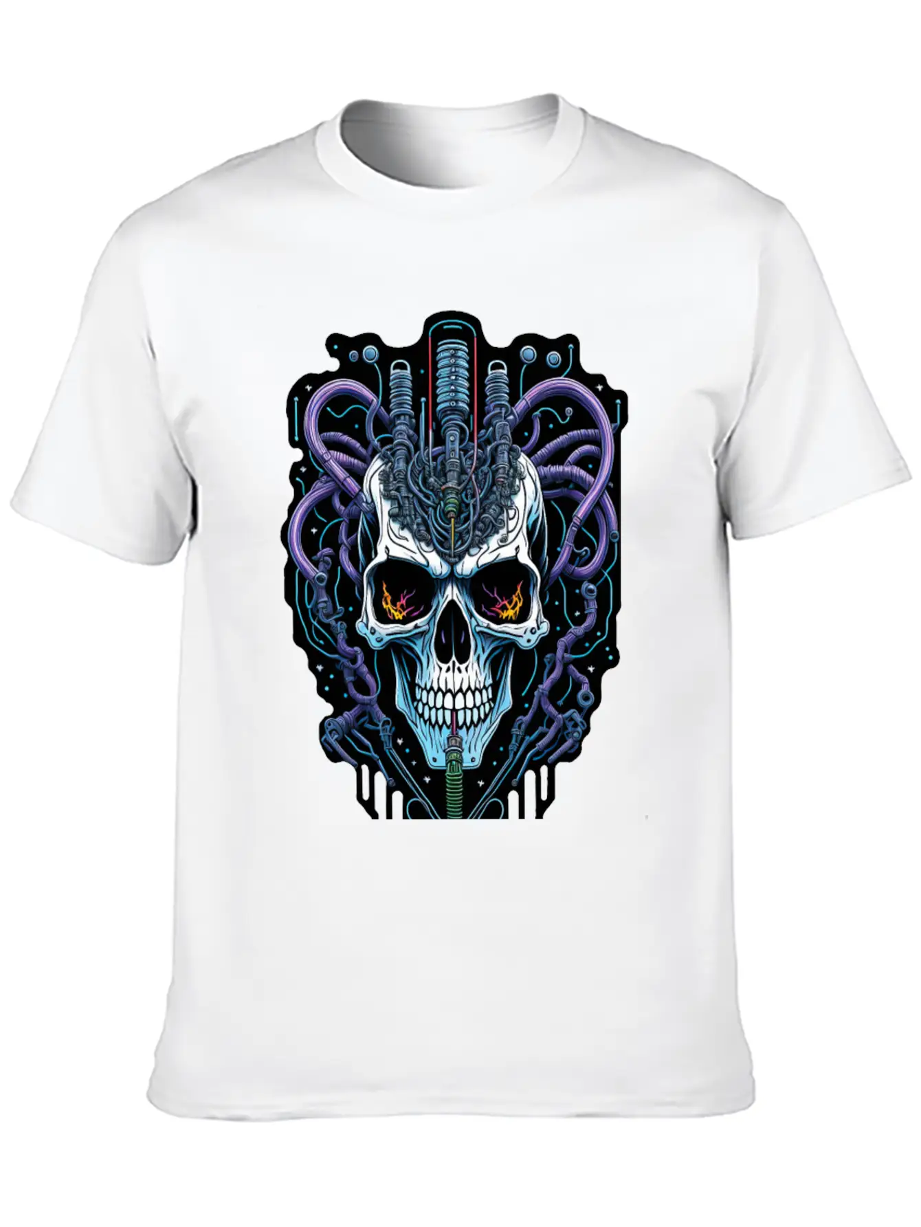 Cyborg 60 Essential Cotton Tee For Daily Outfits ¨C Unisex Style