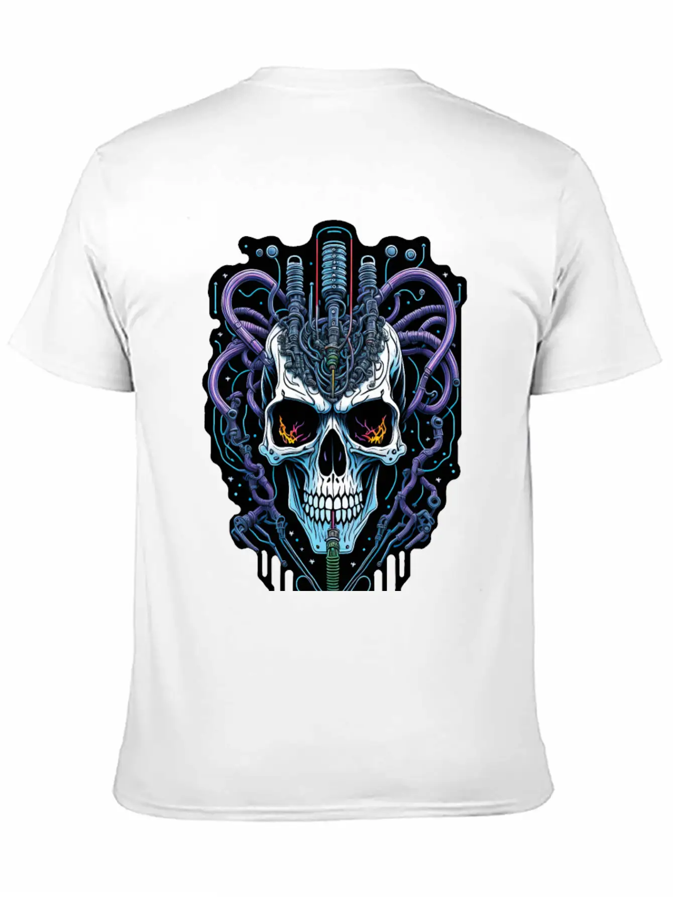 Cyborg 60 Essential Cotton Tee For Daily Outfits ¨C Unisex Style