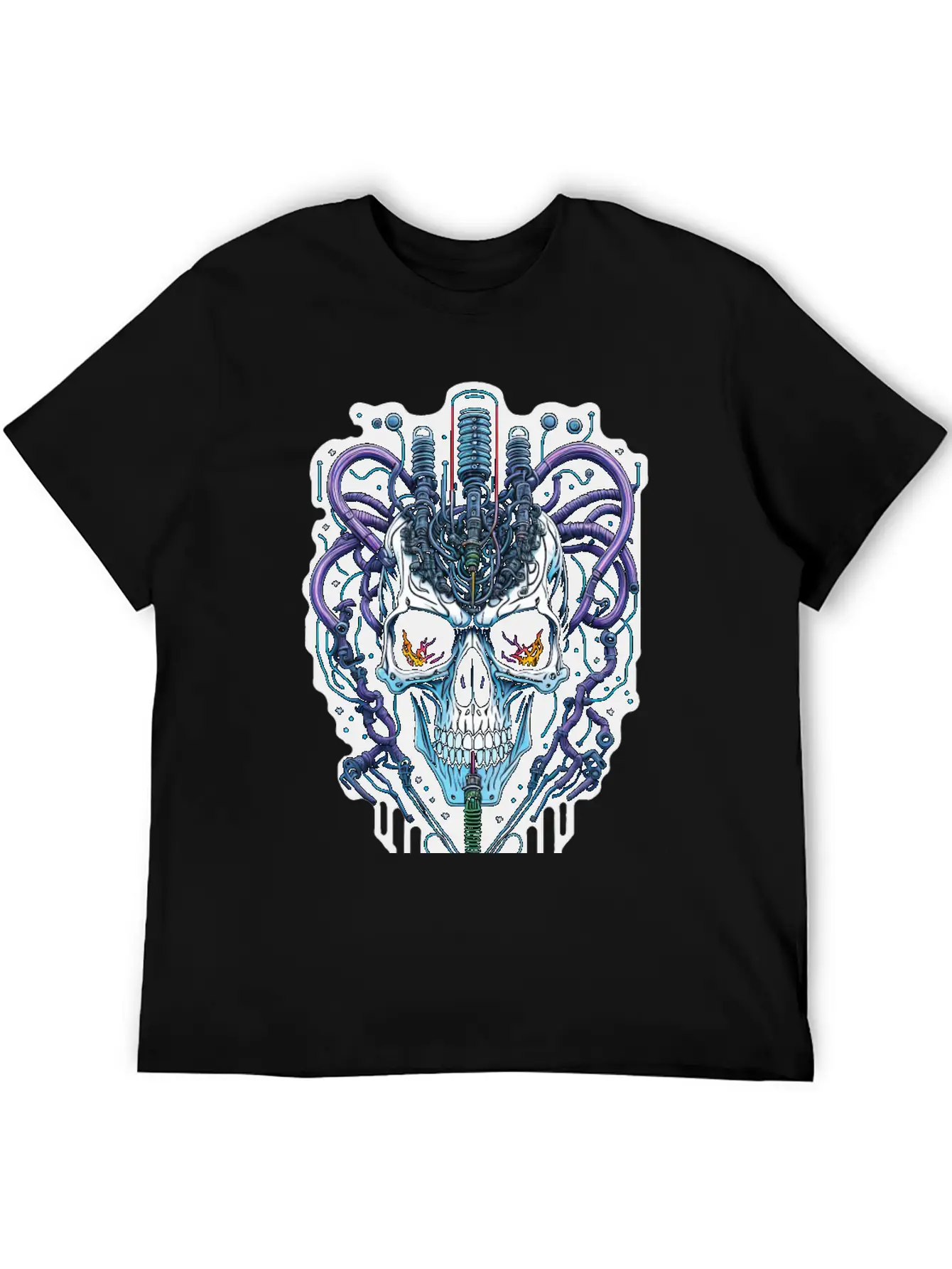 Cyborg 60 Essential Cotton Tee For Daily Outfits ¨C Unisex Style