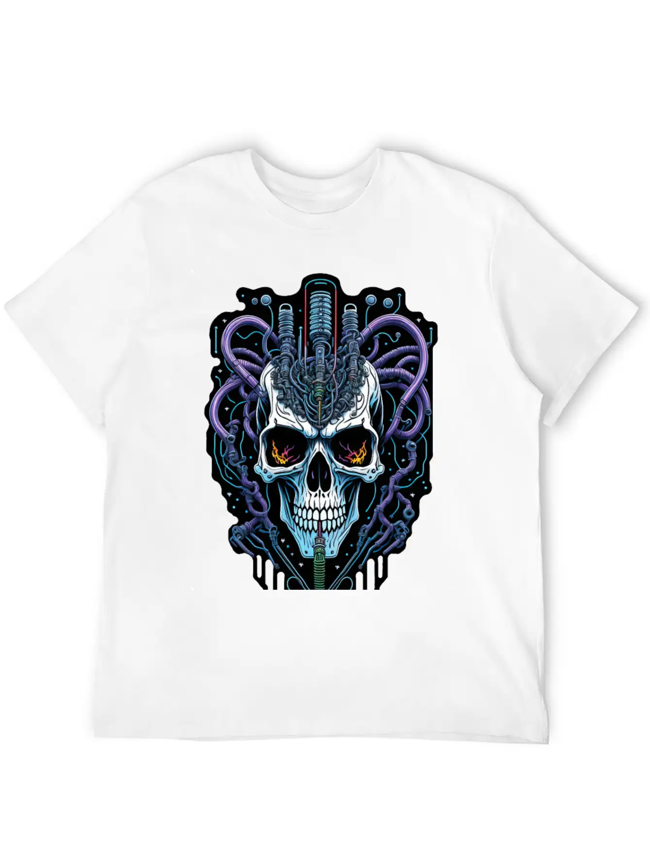 Cyborg 60 Essential Cotton Tee For Daily Outfits ¨C Unisex Style