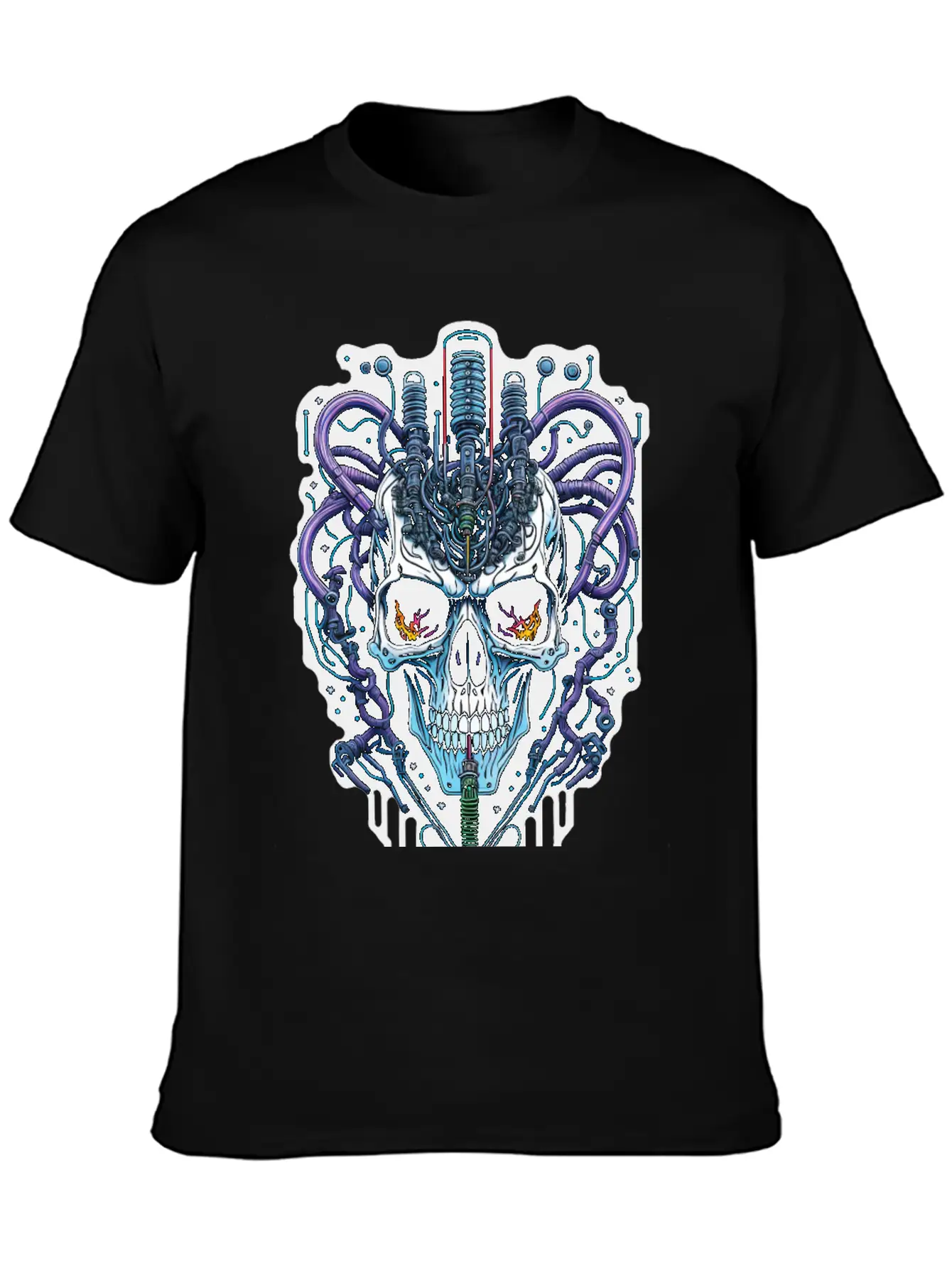 Cyborg 60 Essential Cotton Tee For Daily Outfits ¨C Unisex Style