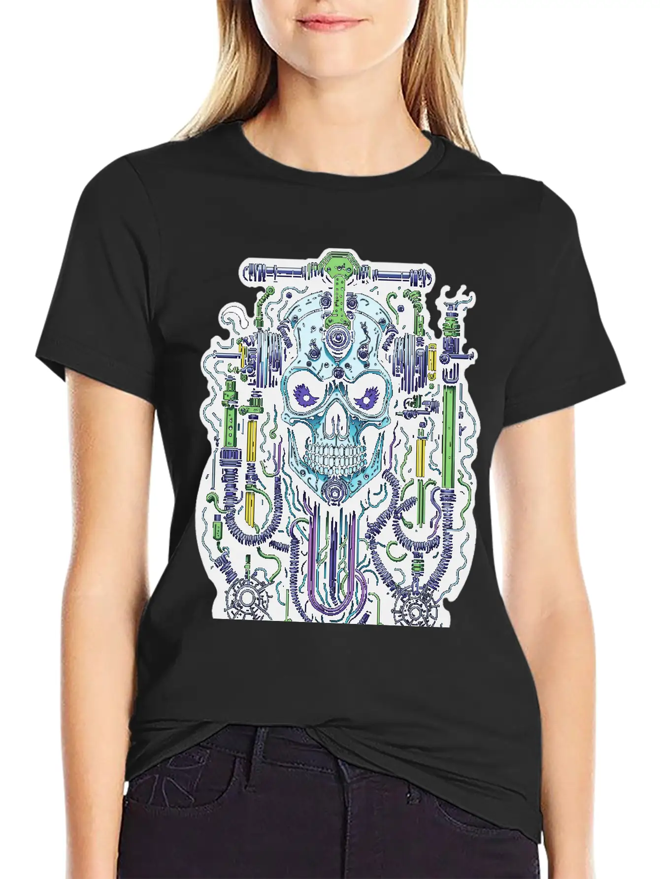 Cyborg 95 Basic Graphic T-Shirt ¨C Daily Comfort In Soft Cotton