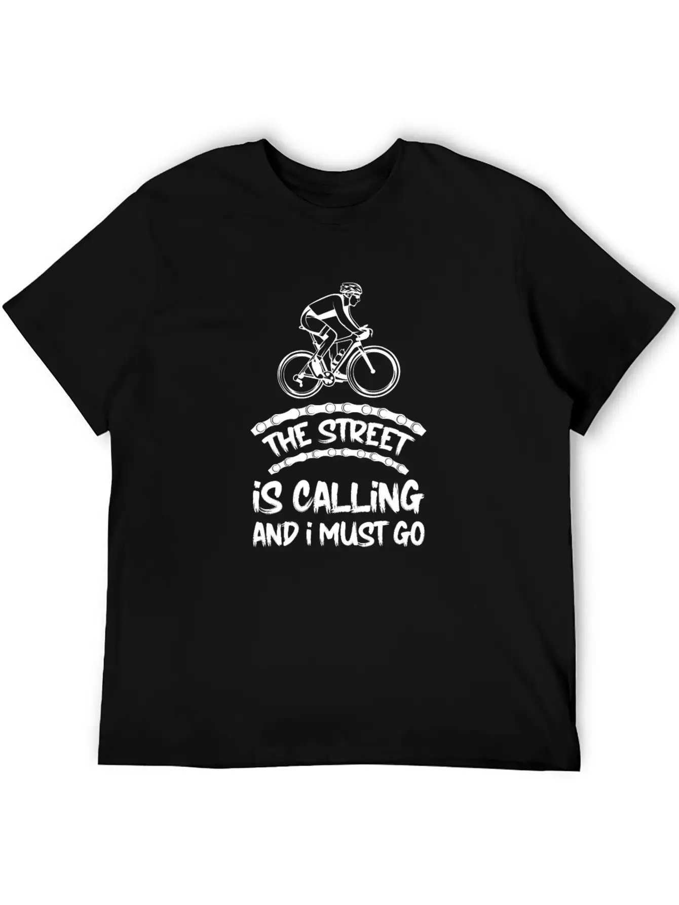 Cycling Cyclist Basic Graphic T-Shirt ¨C Daily Comfort In Soft Cotton