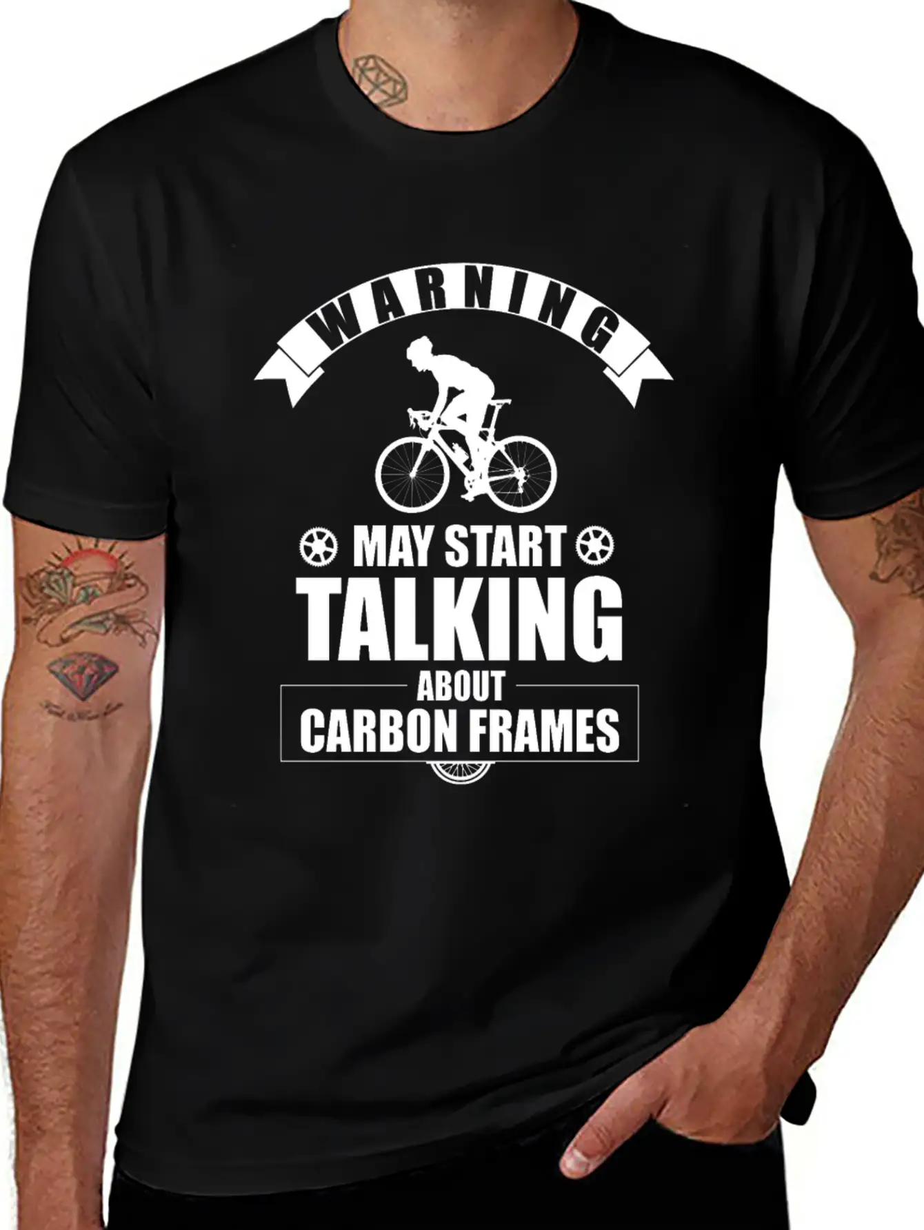 Cycling Cyclist Essential Cotton Tee For Daily Outfits ¨C Unisex Style