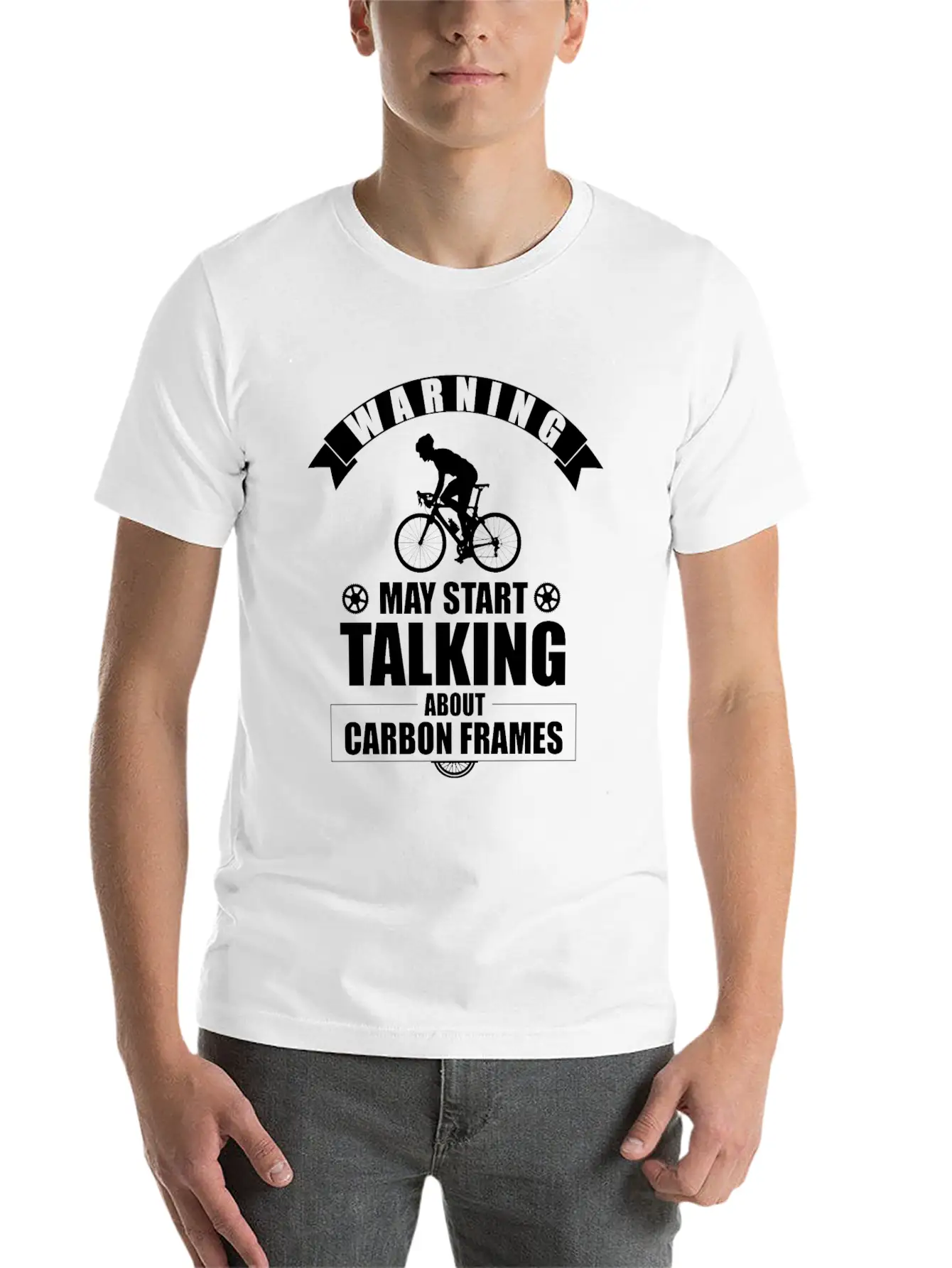 Cycling Cyclist Essential Cotton Tee For Daily Outfits ¨C Unisex Style