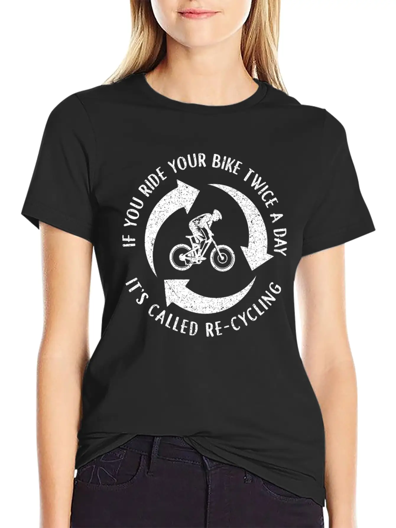 Cycling Cyclist Soft Cotton Short Sleeve Tee ¨C Unisex Wardrobe Staple