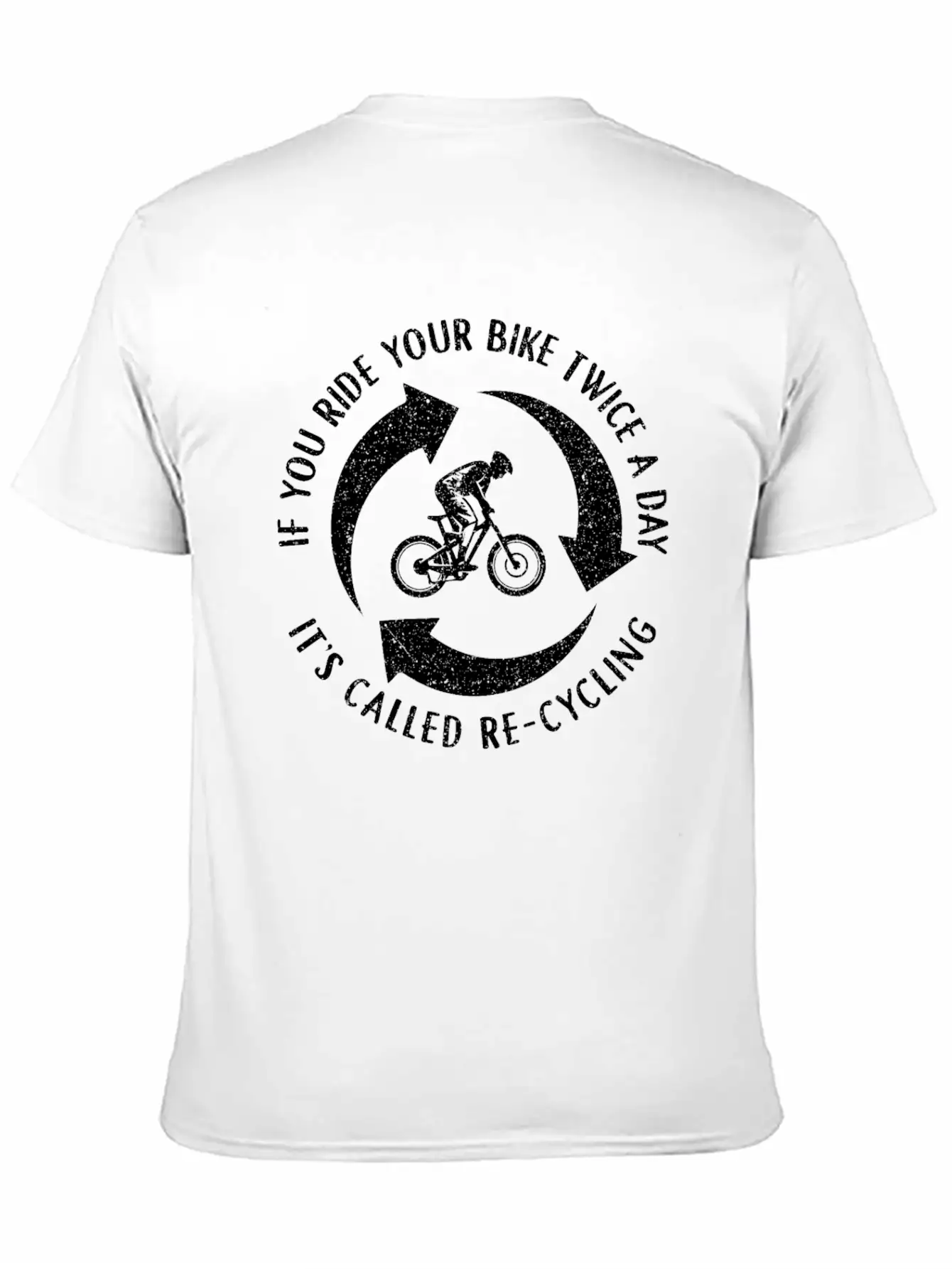 Cycling Cyclist Soft Cotton Short Sleeve Tee ¨C Unisex Wardrobe Staple