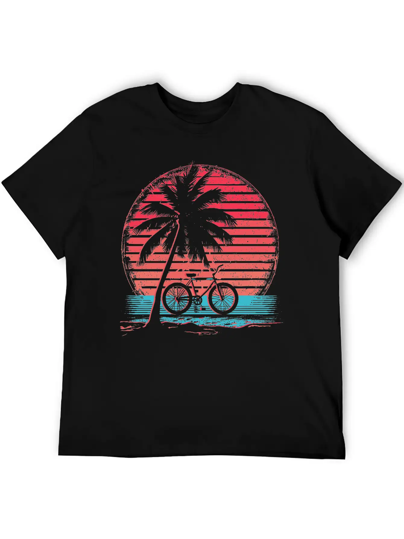 Cycling Synthwave Soft Cotton Short Sleeve Tee ¨C Unisex Wardrobe Staple