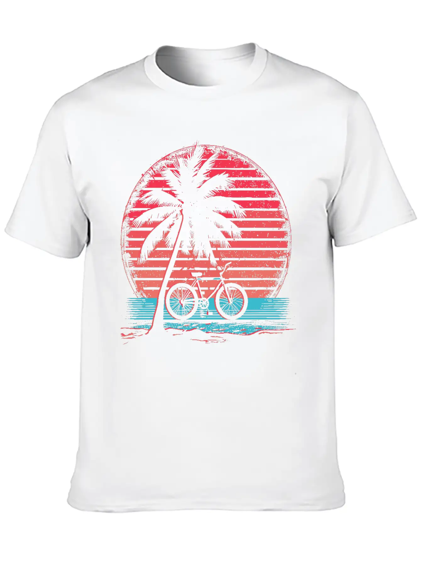 Cycling Synthwave Soft Cotton Short Sleeve Tee ¨C Unisex Wardrobe Staple