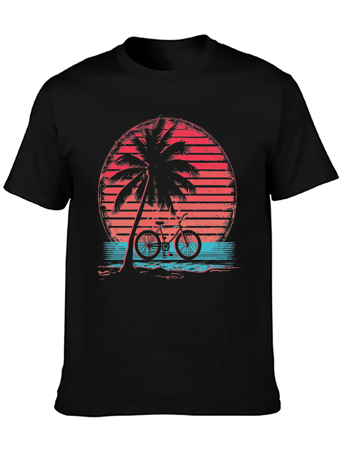 Cycling Synthwave Soft Cotton Short Sleeve Tee ¨C Unisex Wardrobe Staple