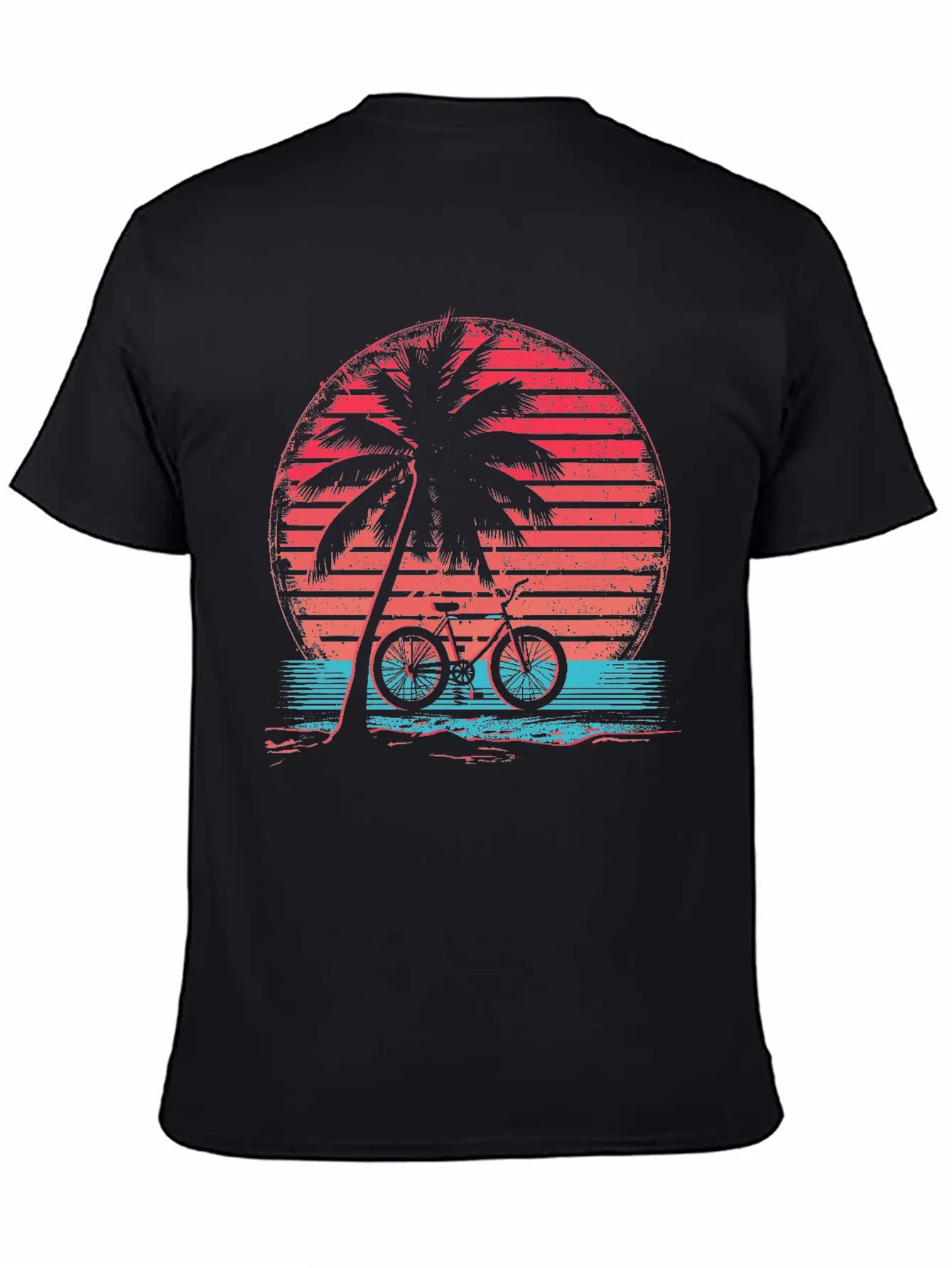 Cycling Synthwave Soft Cotton Short Sleeve Tee ¨C Unisex Wardrobe Staple
