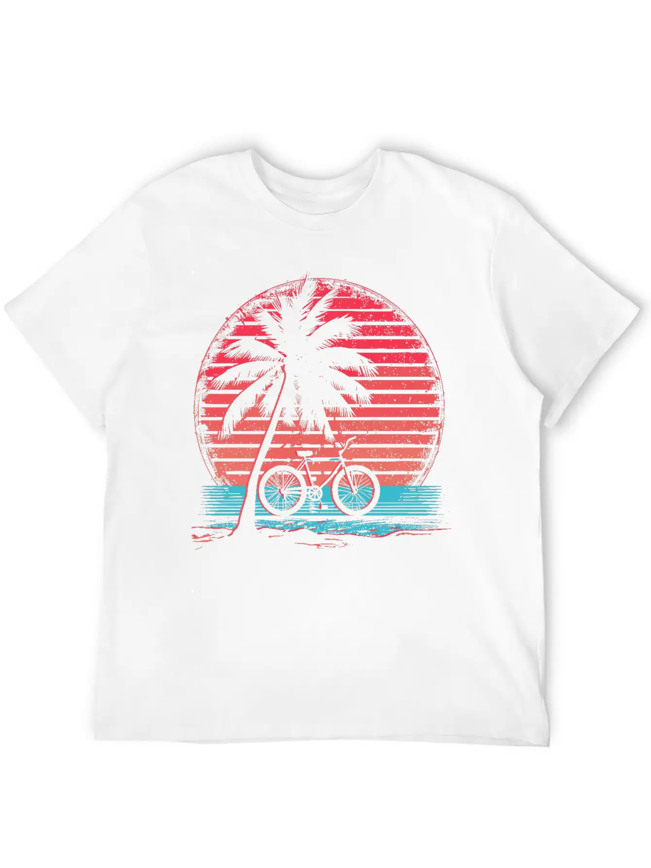 Cycling Synthwave Soft Cotton Short Sleeve Tee ¨C Unisex Wardrobe Staple