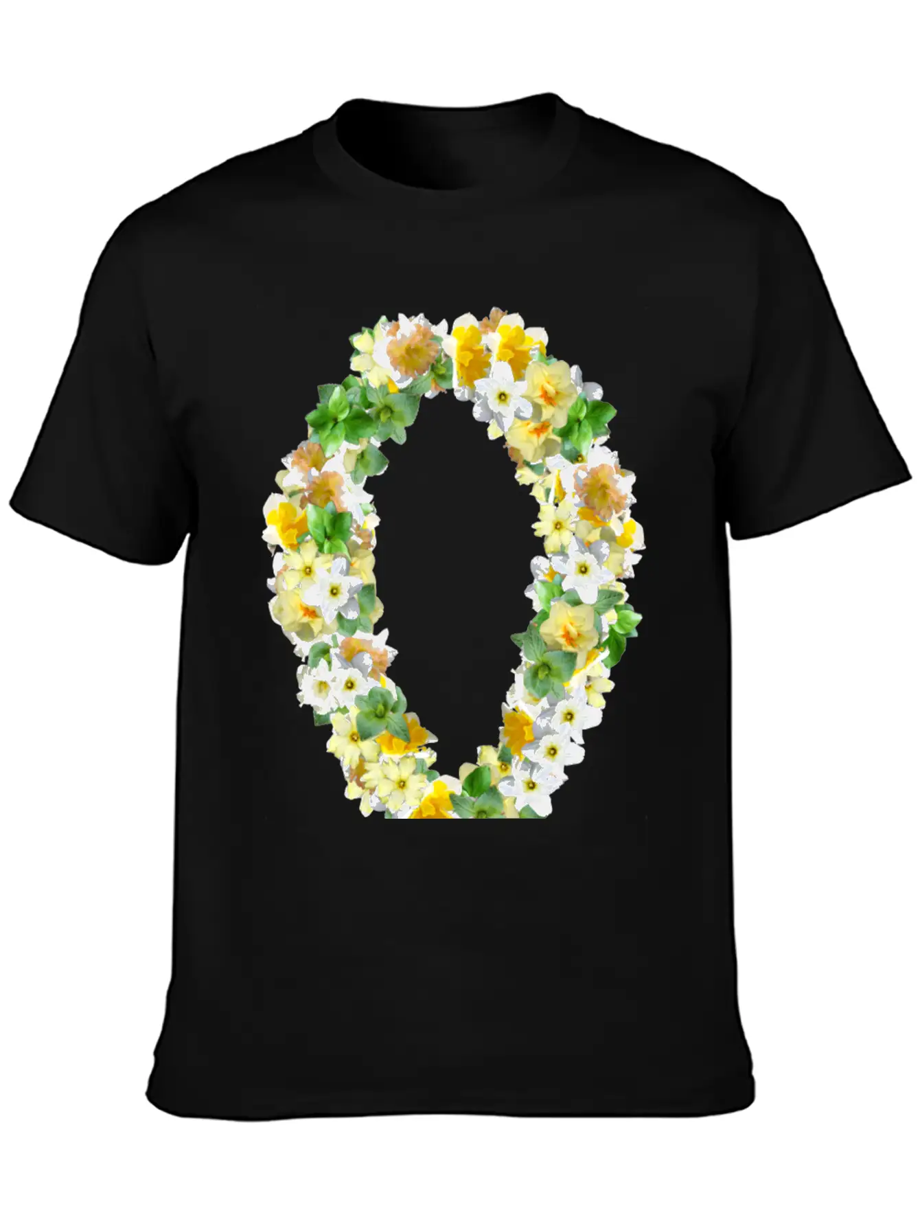 Daffodils Roses Rosen Blumen Flowers Tulips Tulpen Essential Cotton Tee For Daily Outfits ¨C Unisex Style