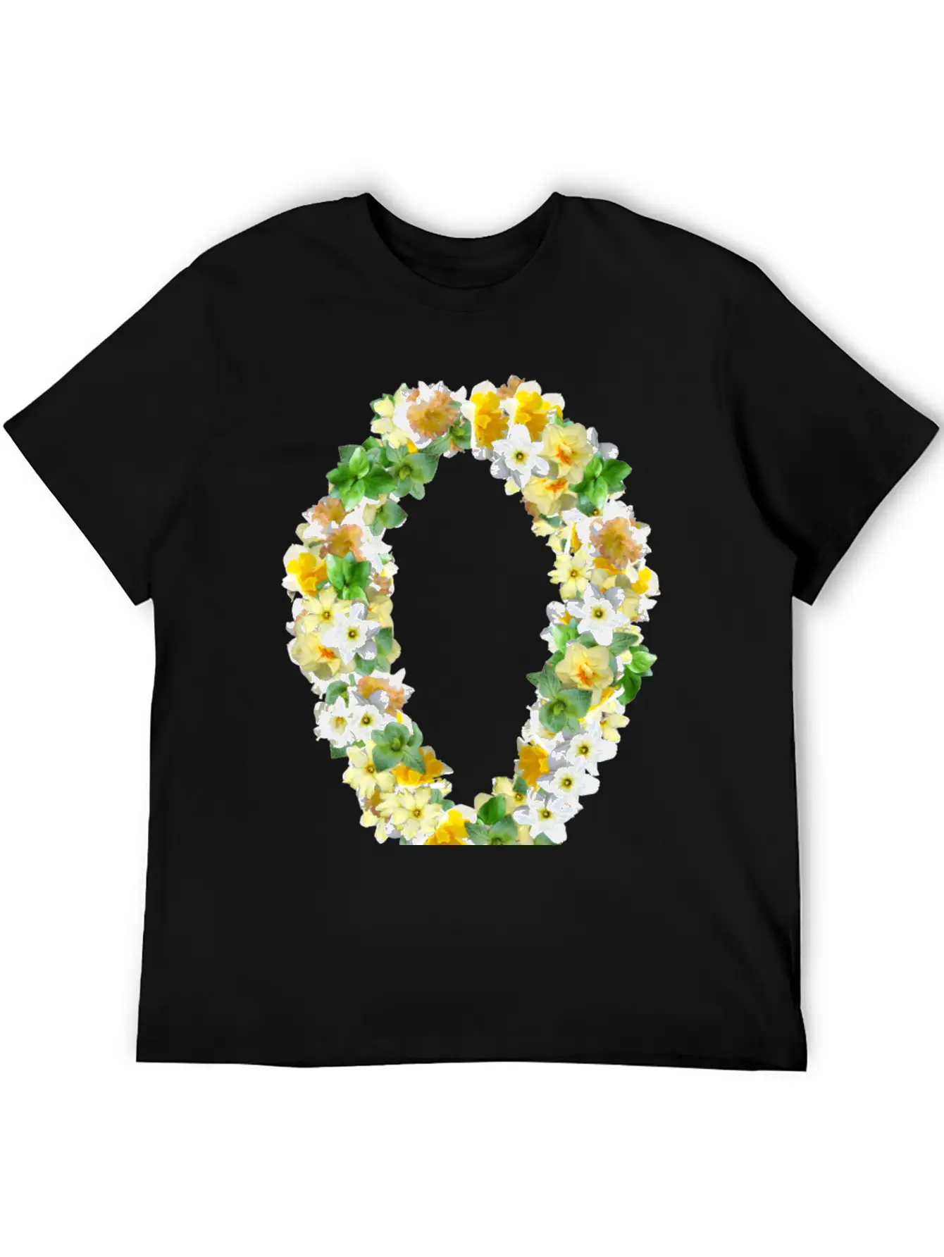 Daffodils Roses Rosen Blumen Flowers Tulips Tulpen Essential Cotton Tee For Daily Outfits ¨C Unisex Style
