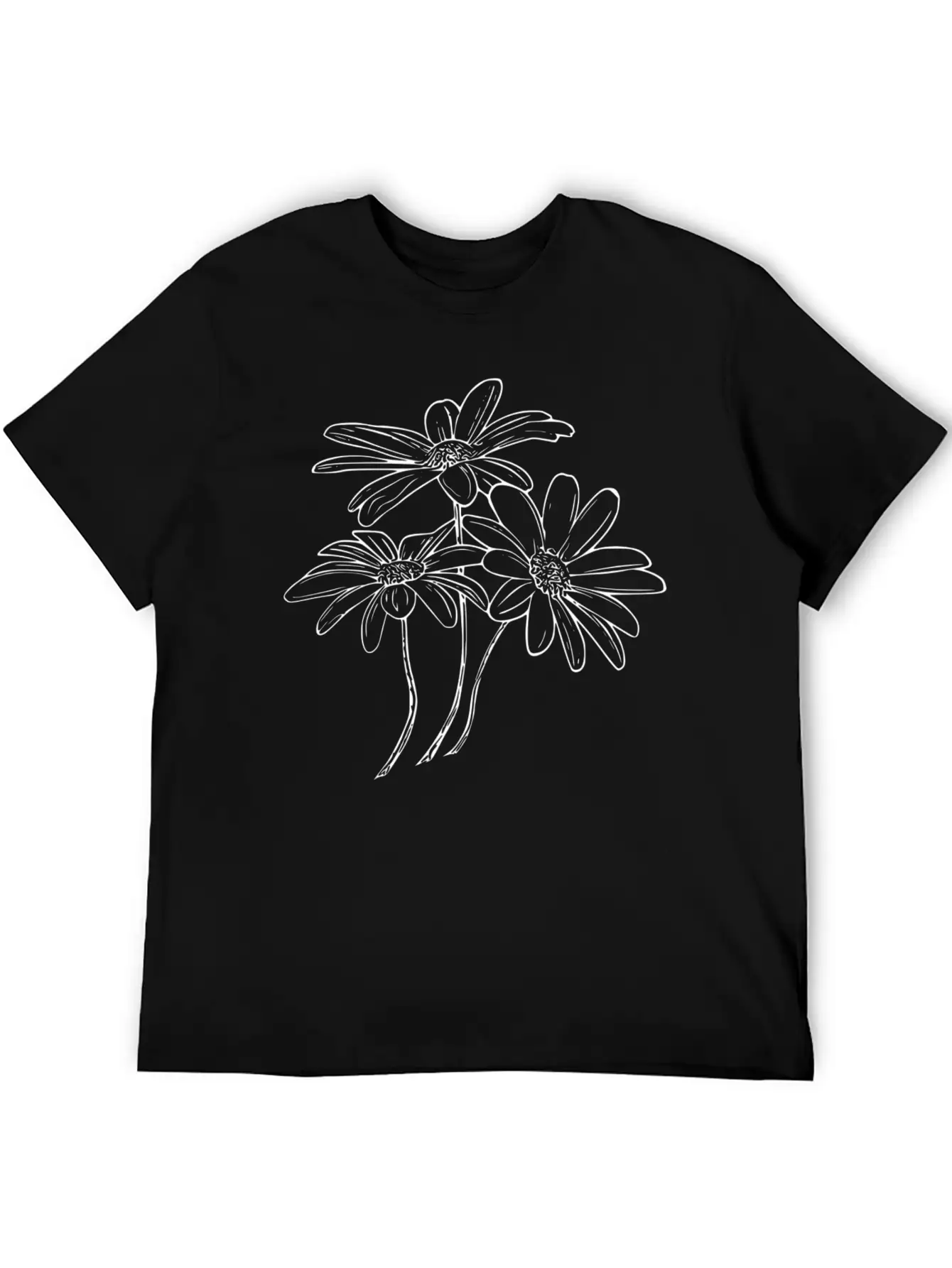 Daisies Flowers Soft Cotton Short Sleeve Tee ¨C Unisex Wardrobe Staple