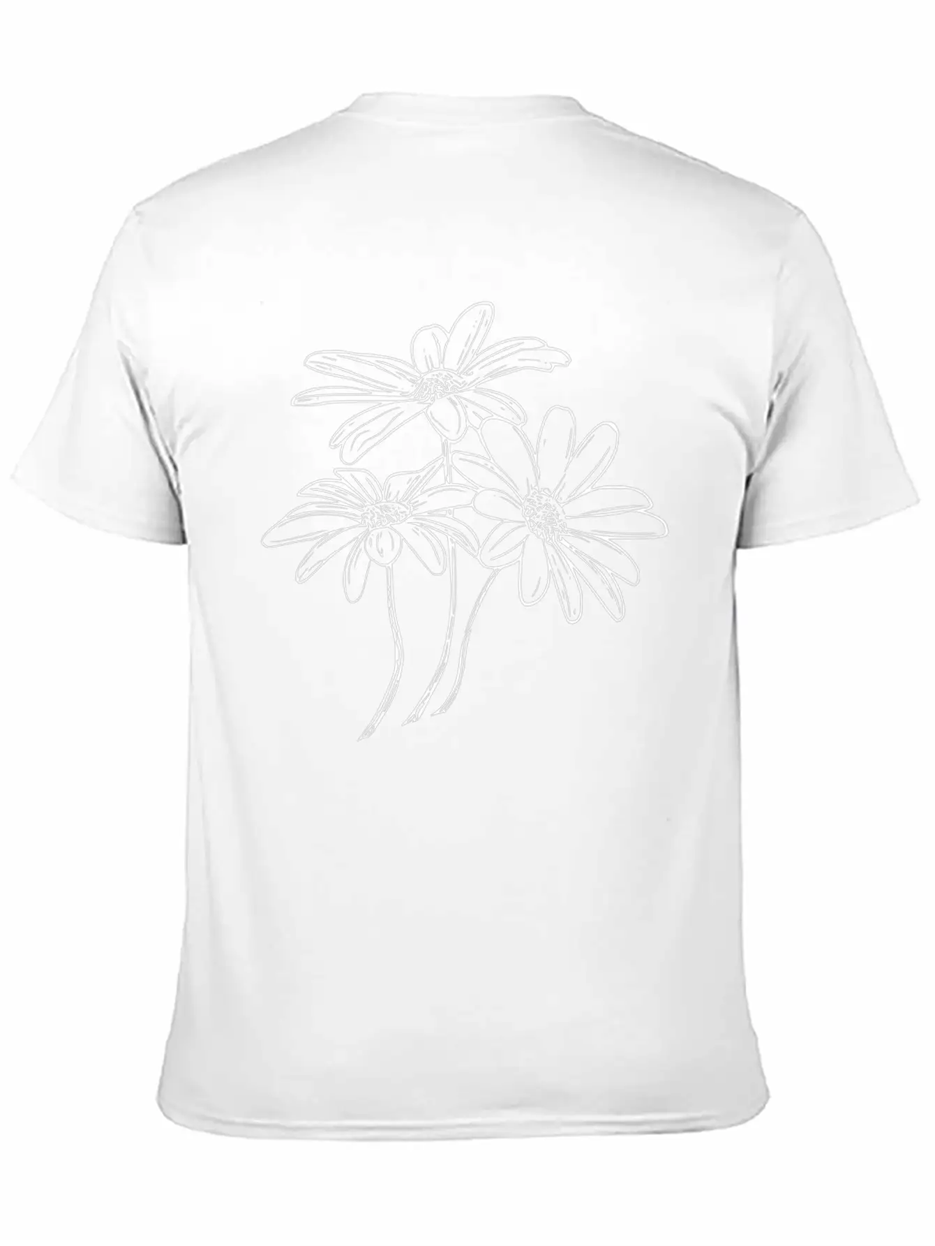 Daisies Flowers Soft Cotton Short Sleeve Tee ¨C Unisex Wardrobe Staple