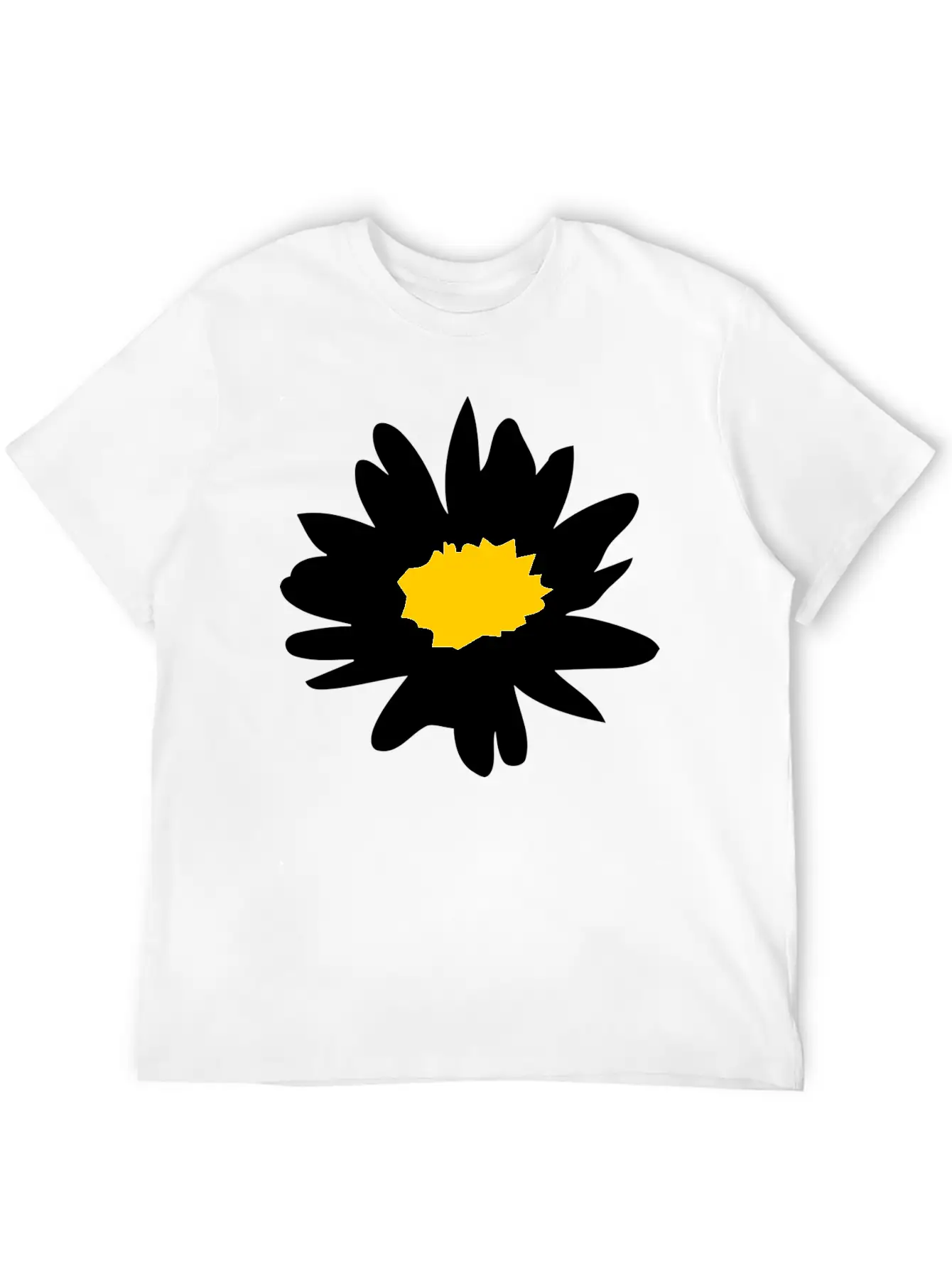 Daisy Flower - White Flower Basic Graphic T-Shirt ¨C Daily Comfort In Soft Cotton