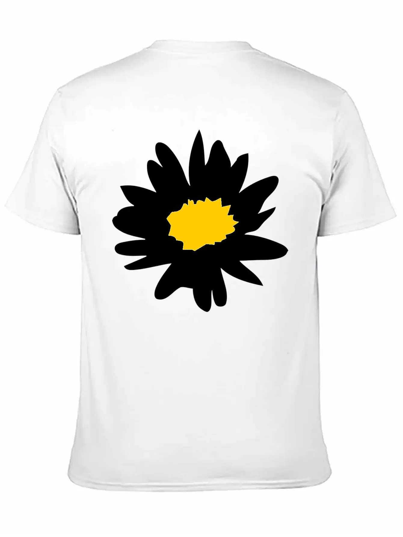 Daisy Flower - White Flower Basic Graphic T-Shirt ¨C Daily Comfort In Soft Cotton