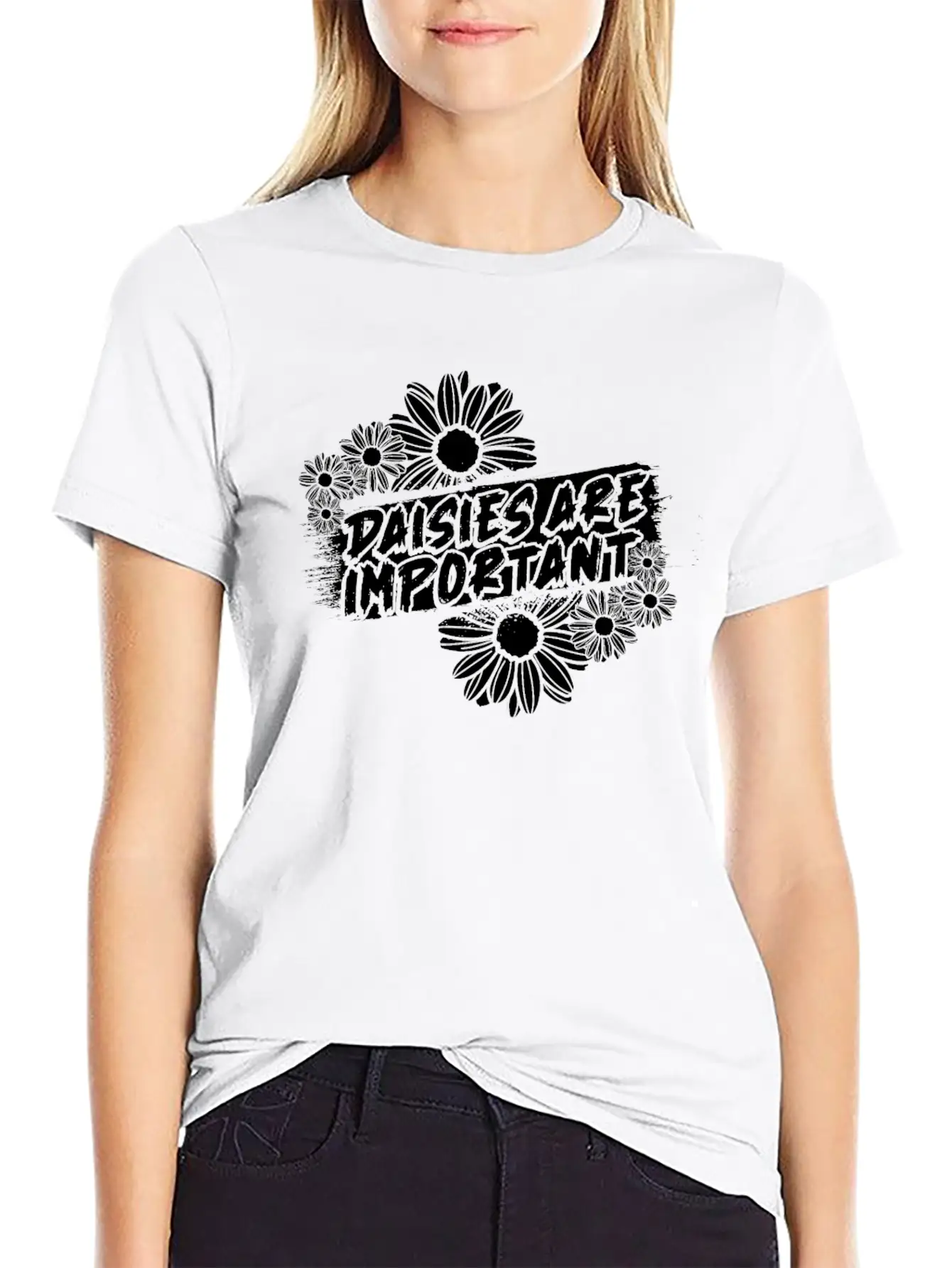 Daisy Garden Gardening Gardener Basic Graphic T-Shirt ¨C Daily Comfort In Soft Cotton