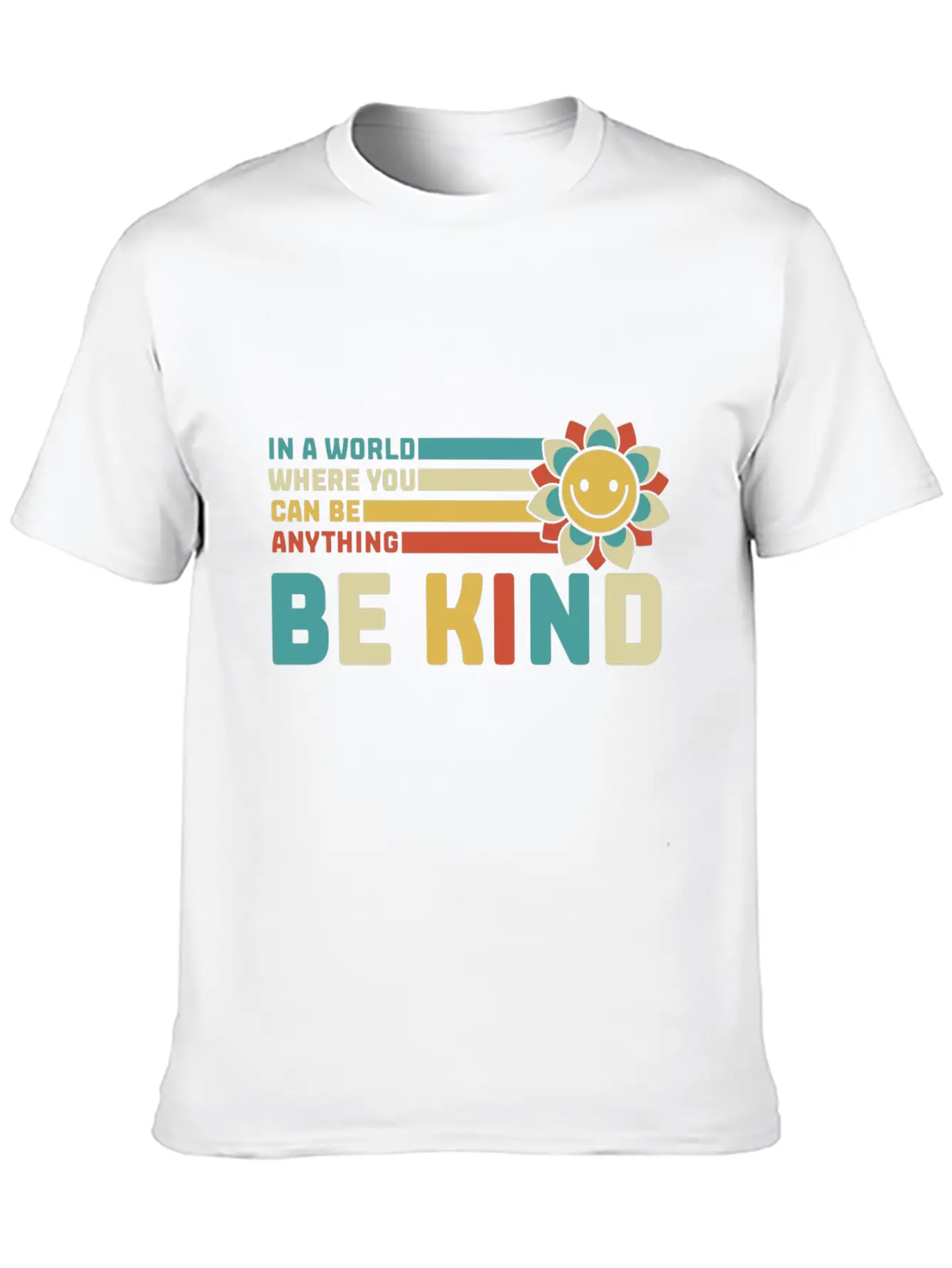 Daisy In A World Where You Can Be Anything Be Kind Soft Cotton Short Sleeve Tee ¨C Unisex Wardrobe Staple