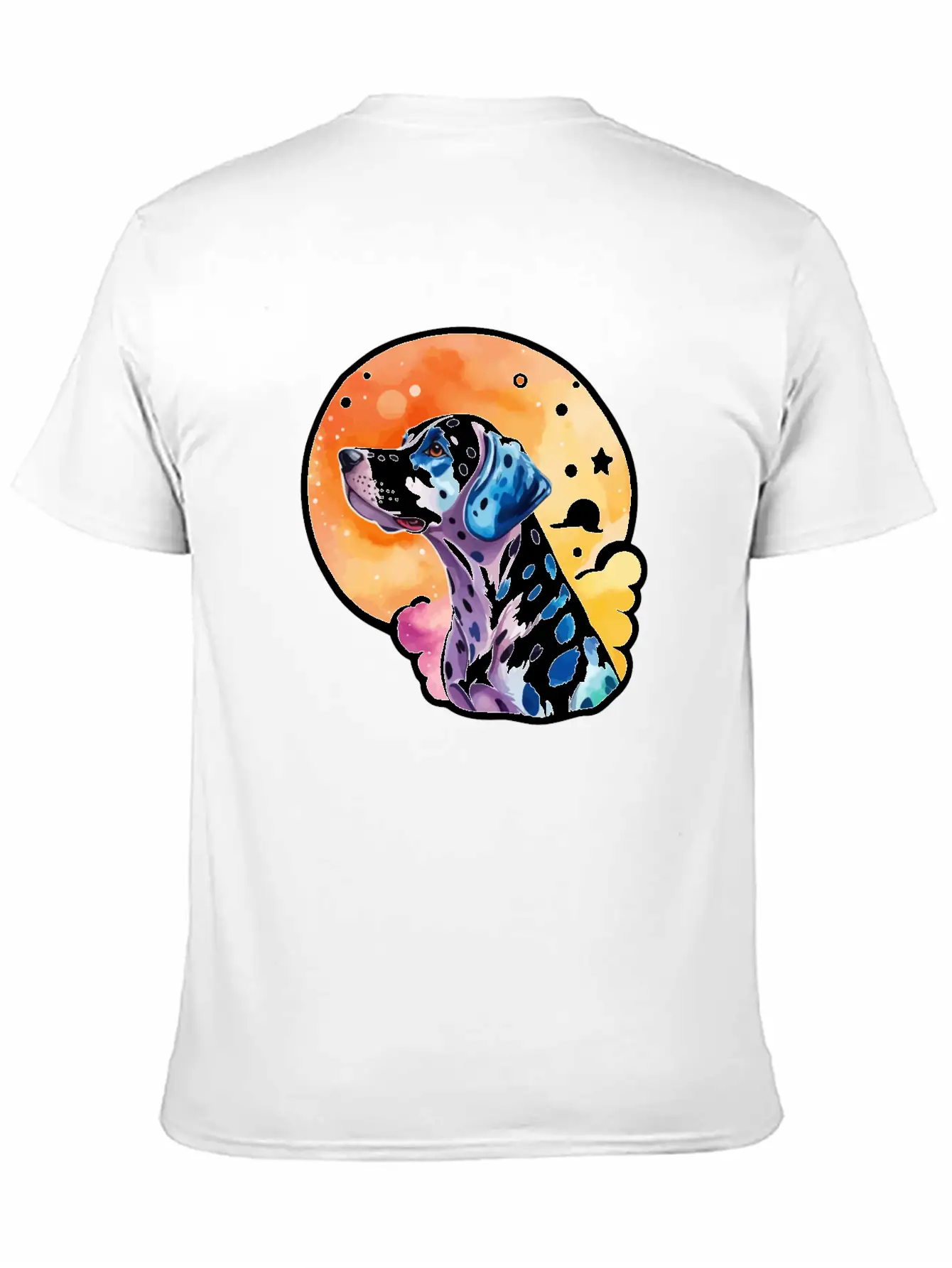 Dalmatian Dog Watercolor Soft Cotton Short Sleeve Tee ¨C Unisex Wardrobe Staple